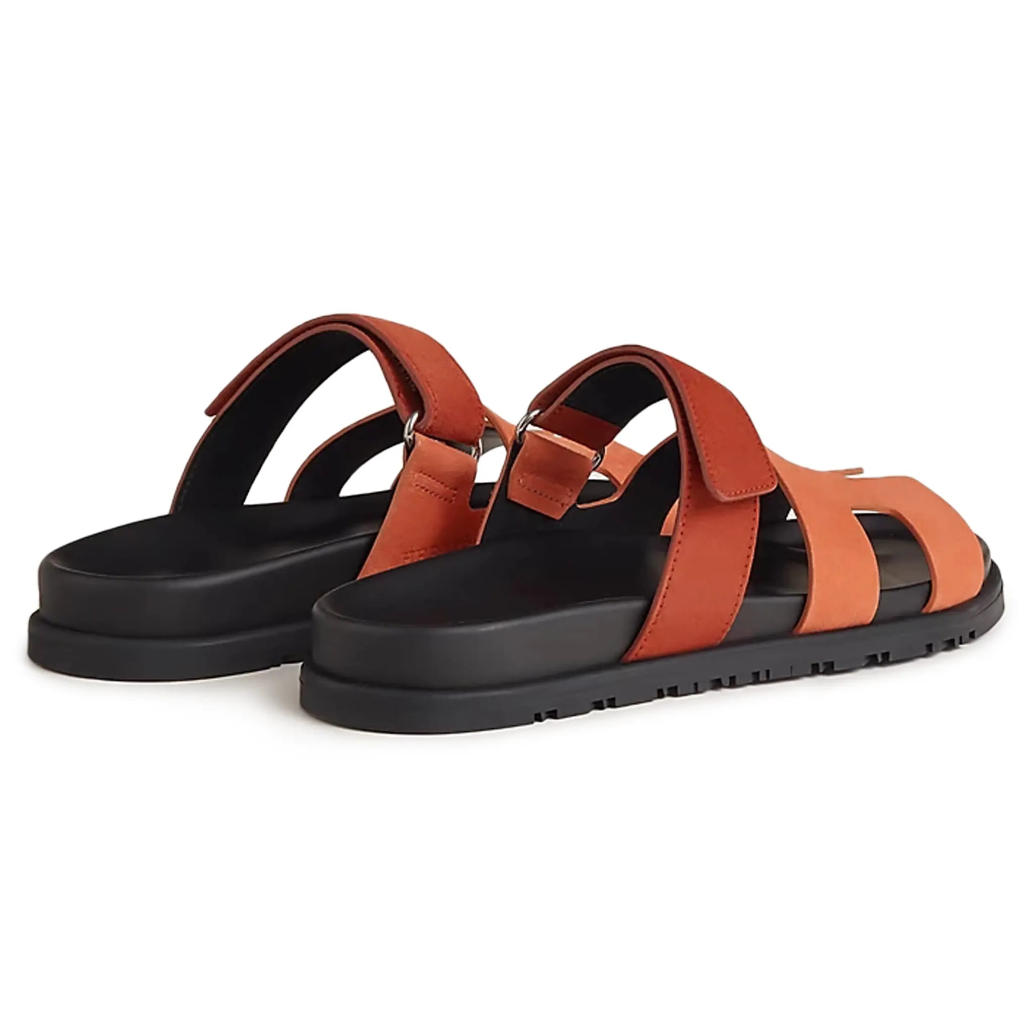 Hermès Paris Chypre Calfskin Brown Sandals for Women - Luxury Leather Summer Slides - Perfect for Beach, Vacation & Casual Outings