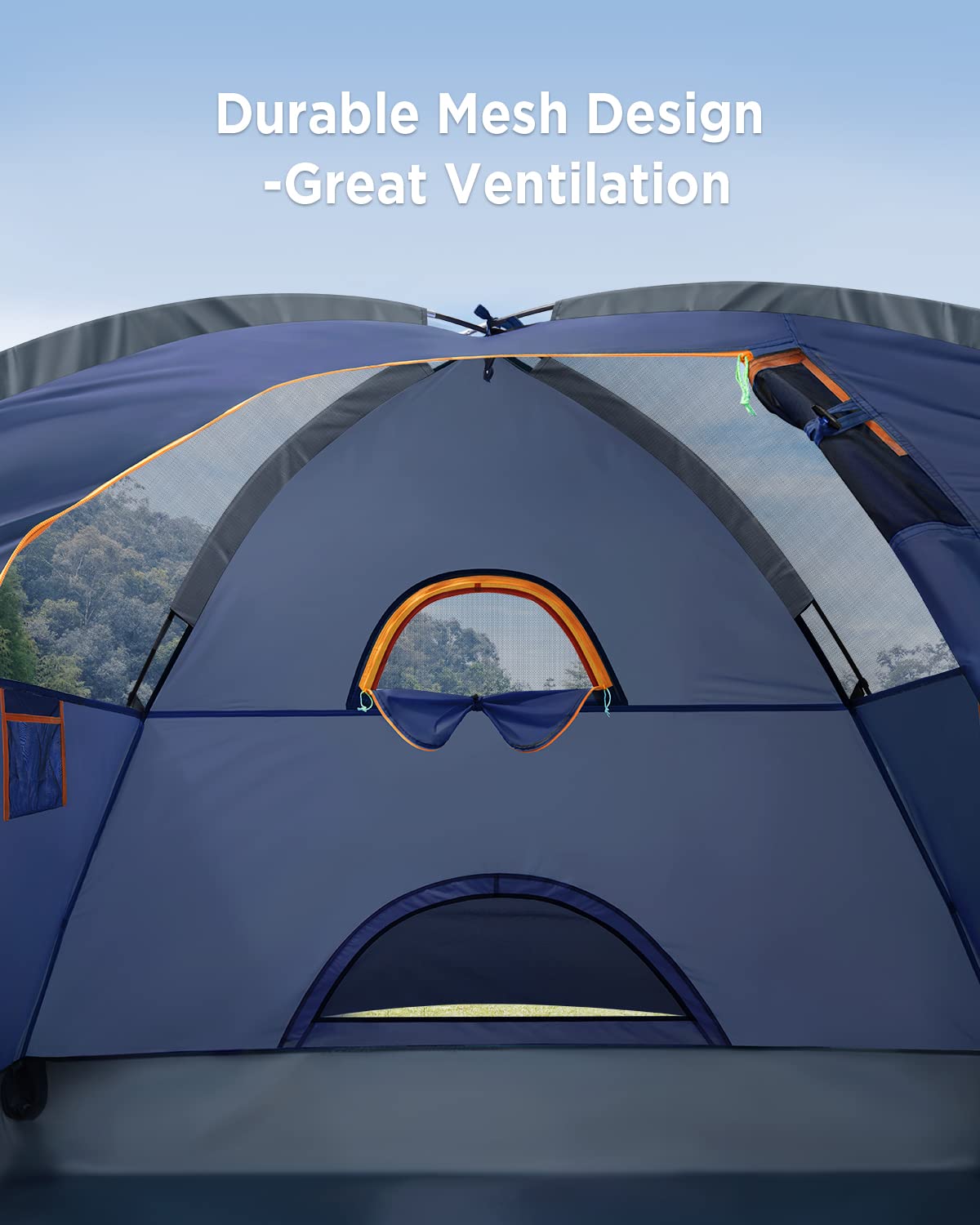 **Ciays Waterproof Camping Tent - Lightweight Family Tent with Removable Rainfly & Carry Bag - Perfect for Camping, Hiking, Backpacking & Outdoor Adventures - Ideal for Family Trips, Beach Outings & Backyard Camping**