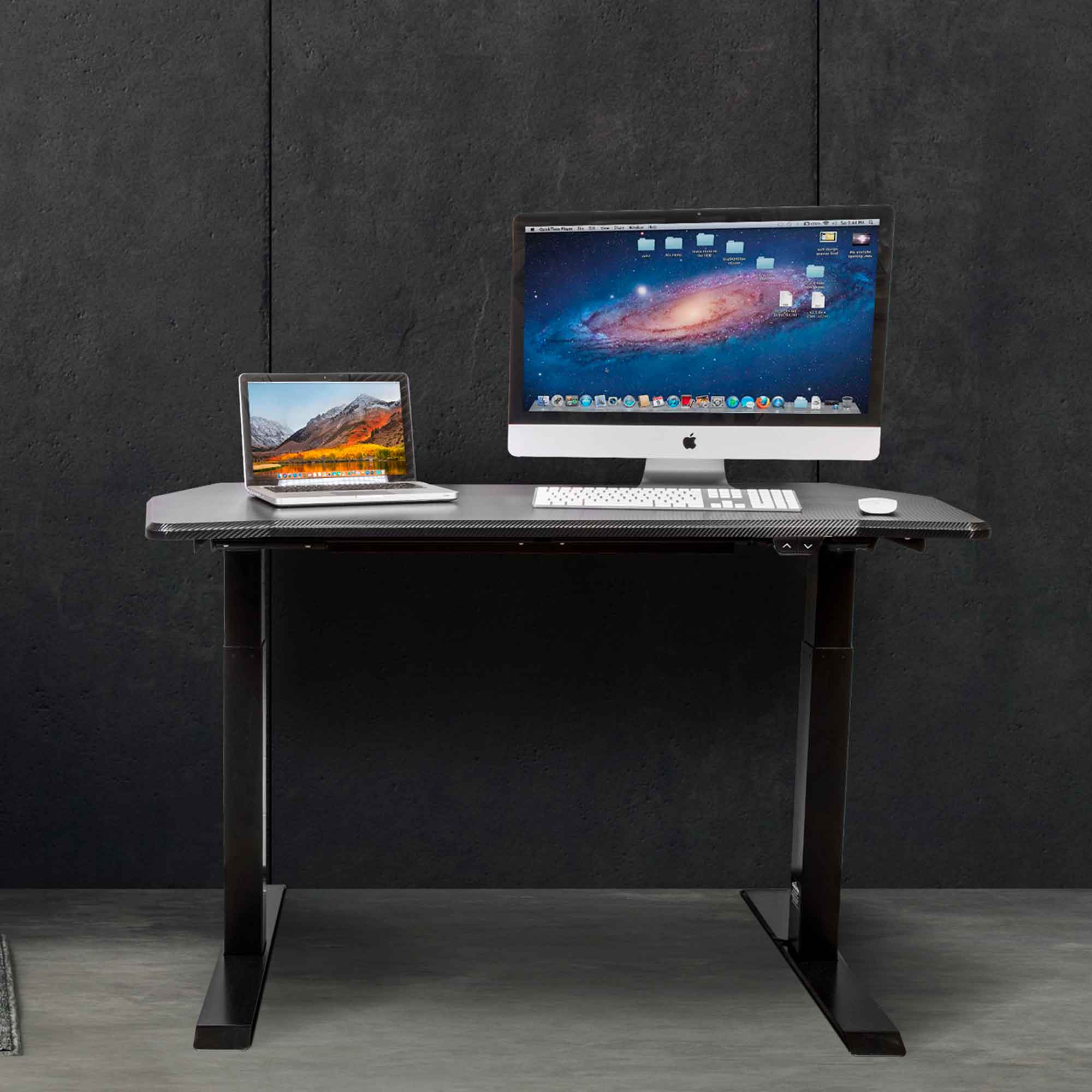 Premium Electric Height Adjustable Standing Desk - 55