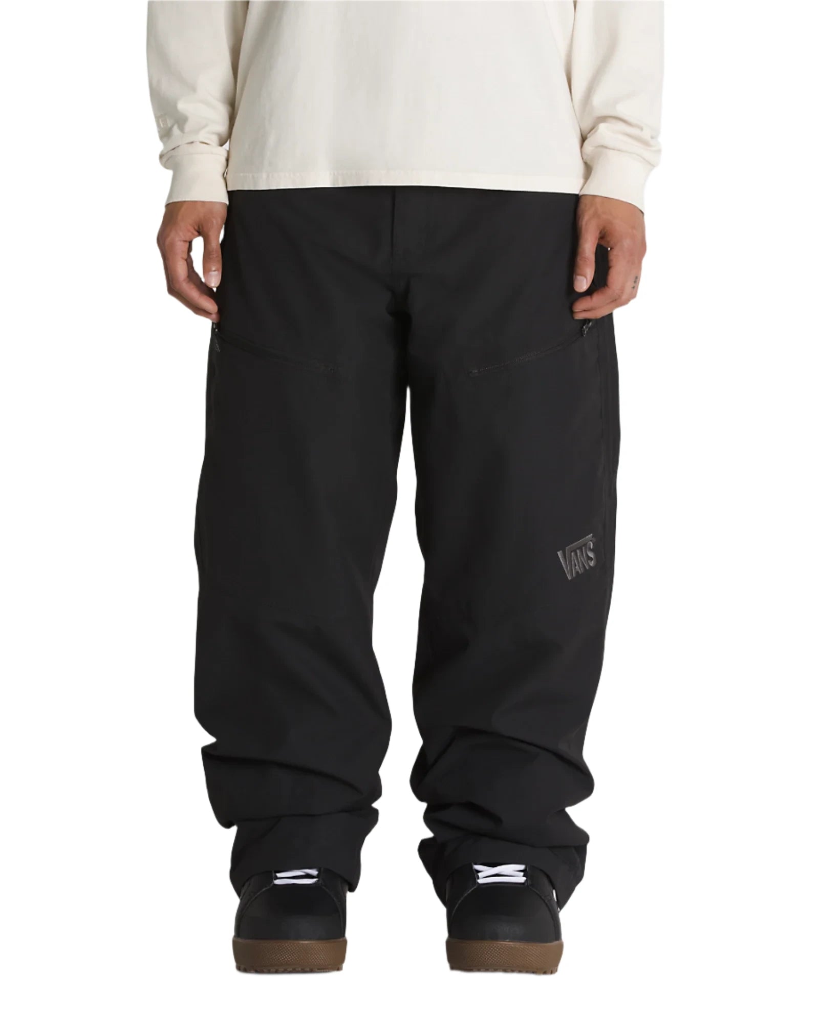 VANS MTE High Country 3L Snowboard Pants for Men & Women - Waterproof Winter Snowboarding Pants in Black (2025) - Perfect for Skiing, Snowboarding & Cold Weather Outdoor Activities