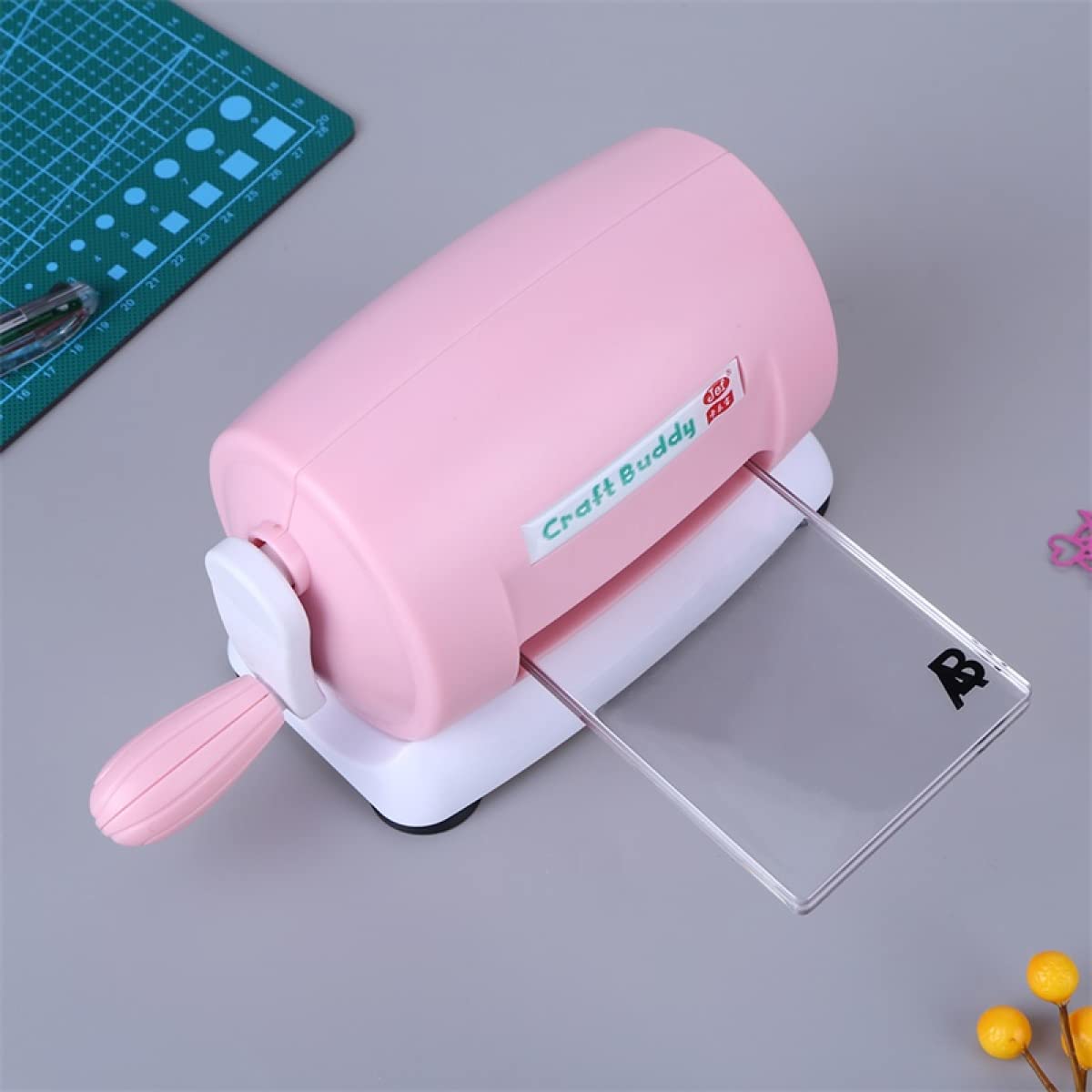 DIY Die Cutting & Embossing Machine for Paper Crafts - Scrapbooking, Card Making, Photo Albums & Decorative Projects - Portable Handheld Embosser & Die Cutter for Creative Crafting