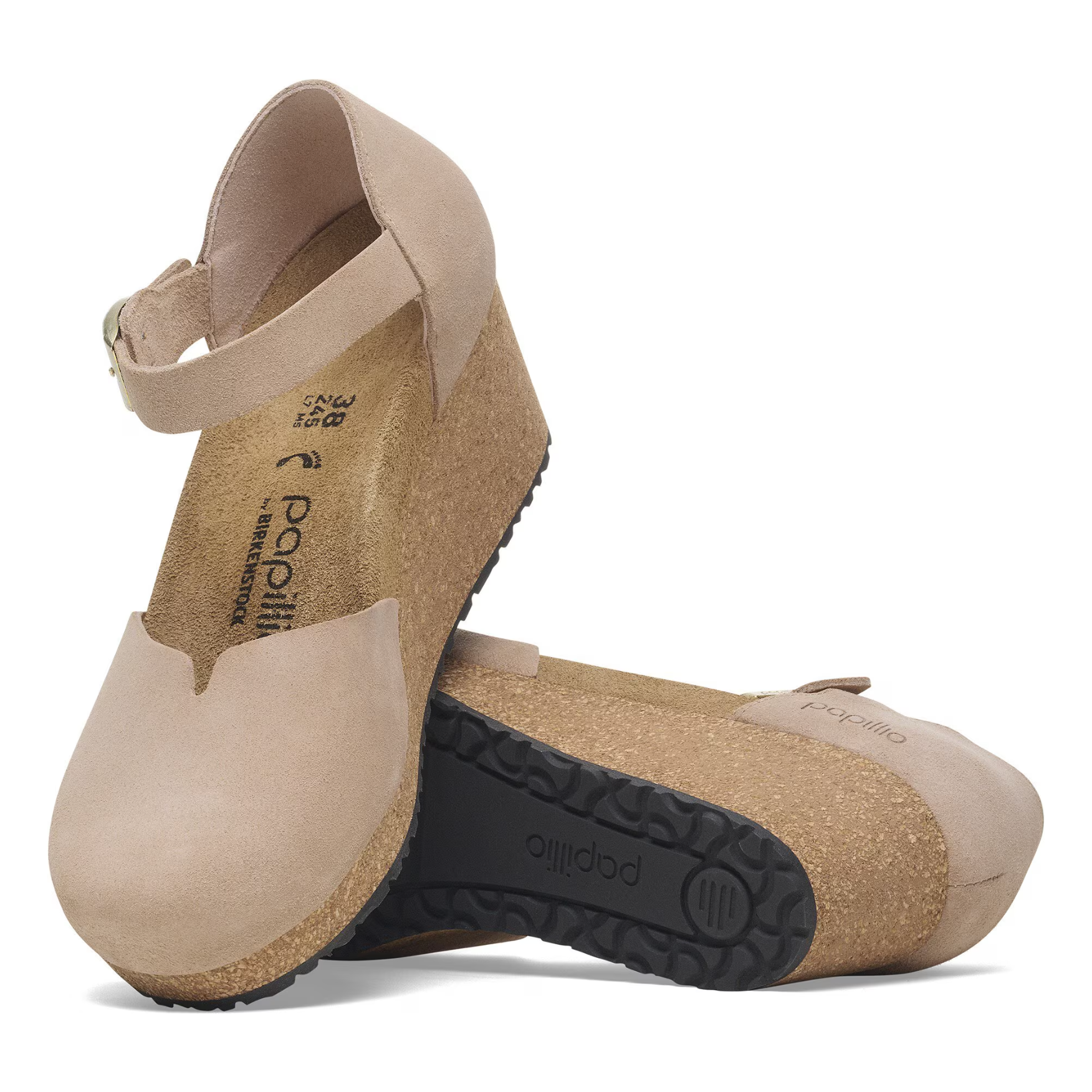 Birkenstock Women's Mary Jane Shoes - Genuine Suede Leather Comfort Sandals in Warm Sand | Perfect for Casual Wear, Office & Everyday Comfort