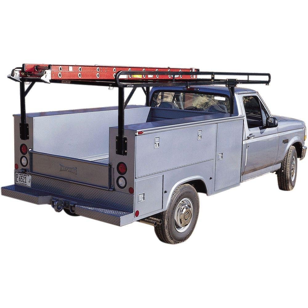 Weather Guard 1225 Heavy Duty Steel Truck Service Body Rack - Durable Utility Rack for Work Trucks, Vans & Commercial Vehicles | Perfect for Construction, Landscaping & Fleet Services