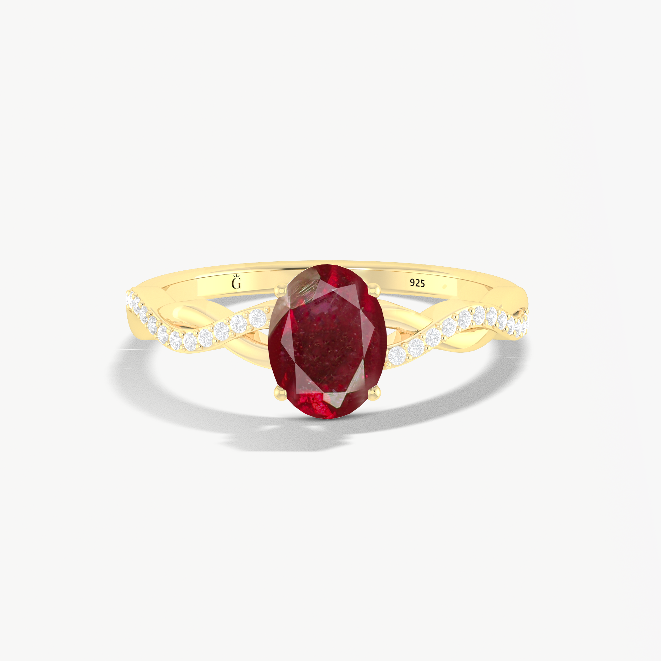 Natural Ruby Rose Ring - Handcrafted Genuine Red Rose Jewelry for Women - Perfect for Valentine's Day, Anniversary & Romantic Gifts
