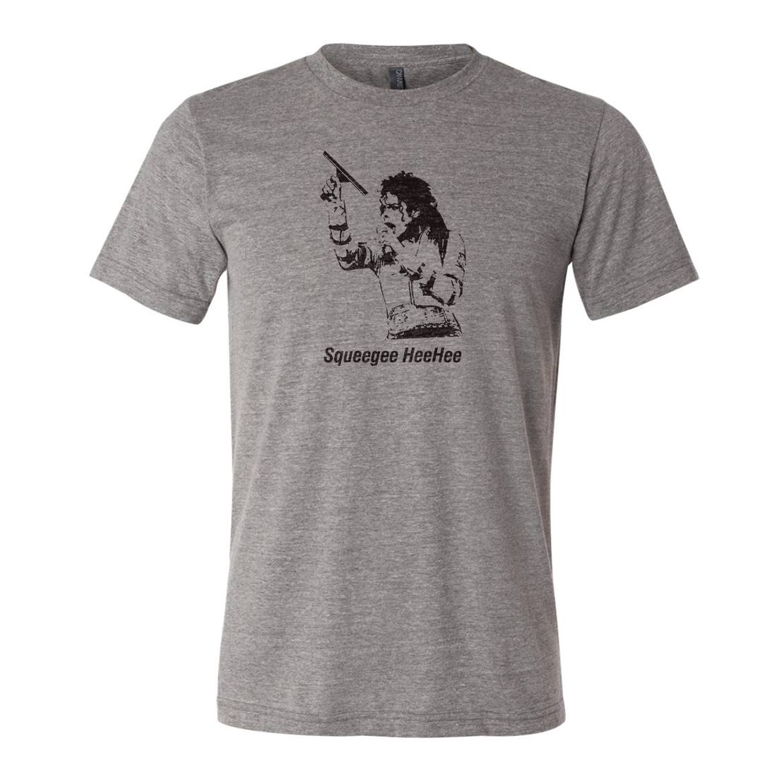Chris T. Wilson Graphic T-Shirt - Funny Squeegee HeeHee Design | Trendy Cotton Tee for Casual Wear & Street Style