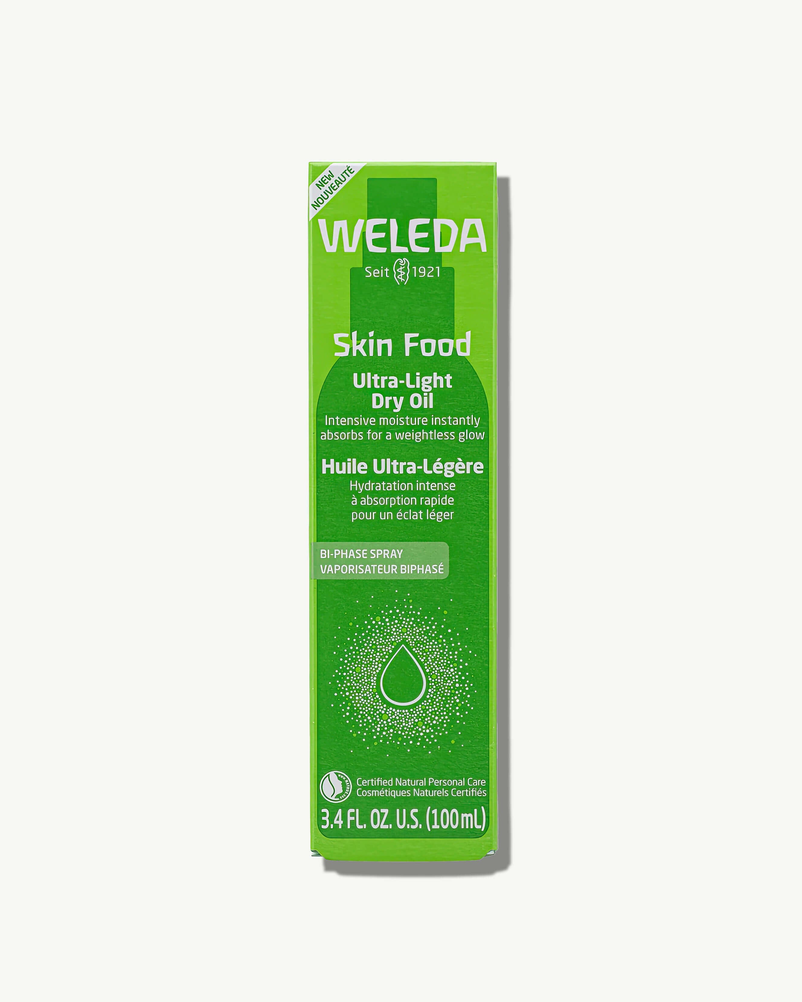Skin Food Ultra Light Dry Oil - Fast Absorbing, Non-Greasy Moisturizer for Face & Body | Perfect for Dry Skin, After Sun Care & Daily Hydration