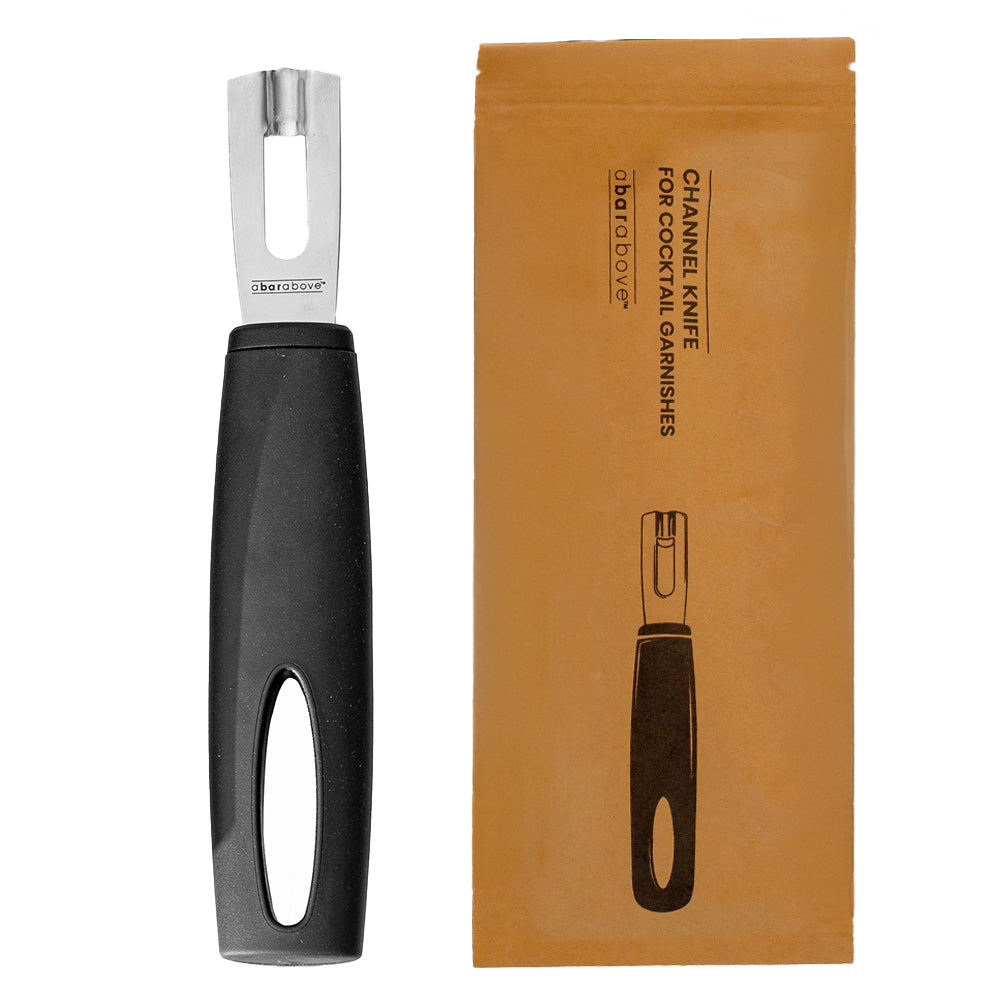 Premium Stainless Steel Channel Knife - Professional Kitchen Tool for Slicing, Peeling & Garnishing - Perfect for Chefs, Home Cooks & Food Presentation