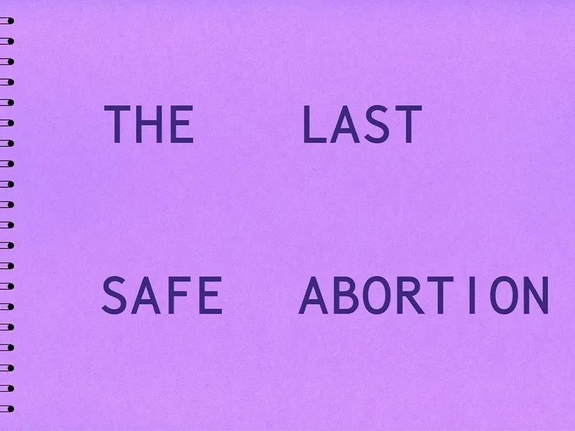 The Last Safe Abortion by Carmen Winant - Feminist Art Book on Reproductive Rights - Perfect for Women's Studies & Social Justice Discussions