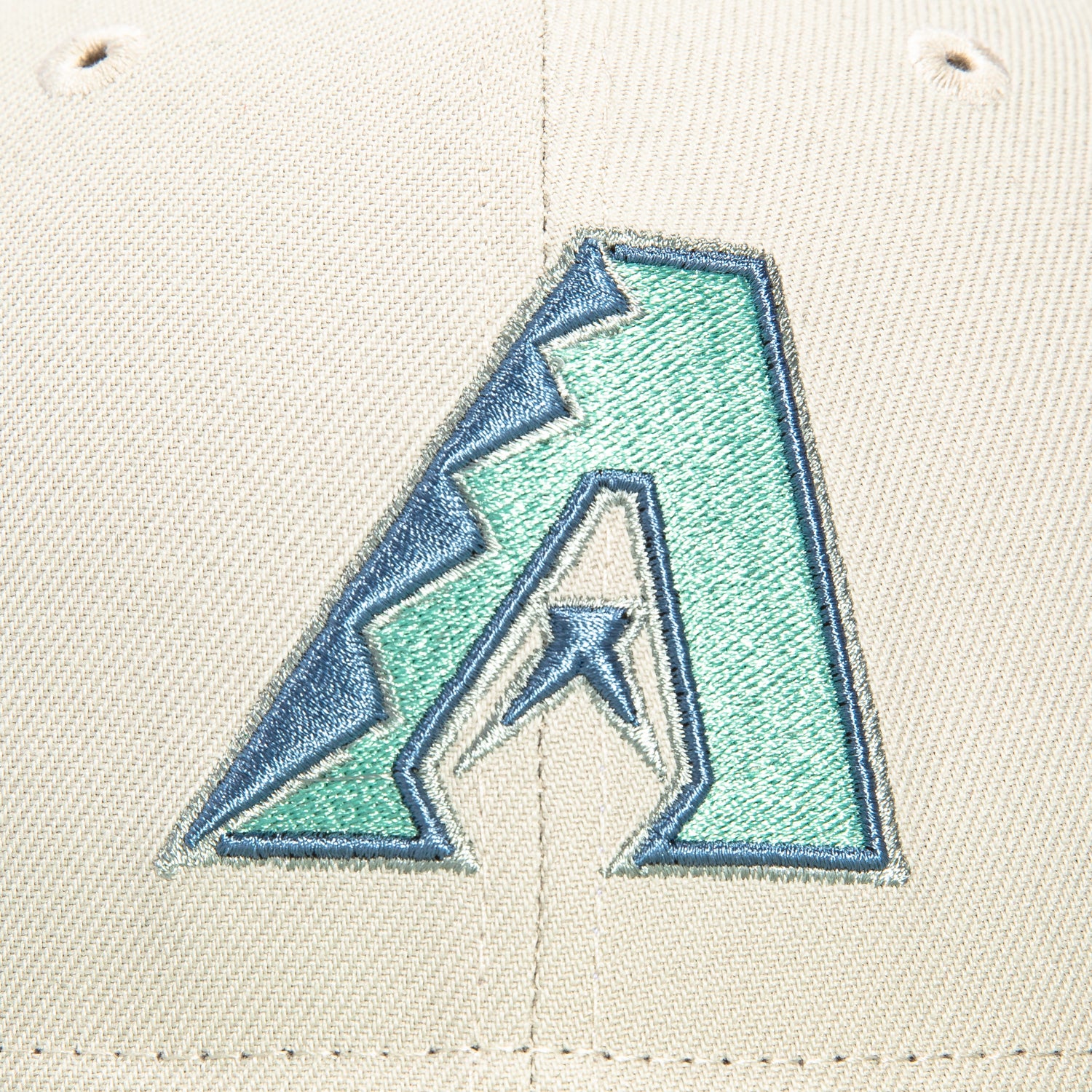 New Era 59Fifty Arizona Diamondbacks MLB Baseball Cap - Stone & Everest Green - Adjustable Snapback Hat for Men & Women - Perfect for Games, Streetwear & Sports Fan Fashion