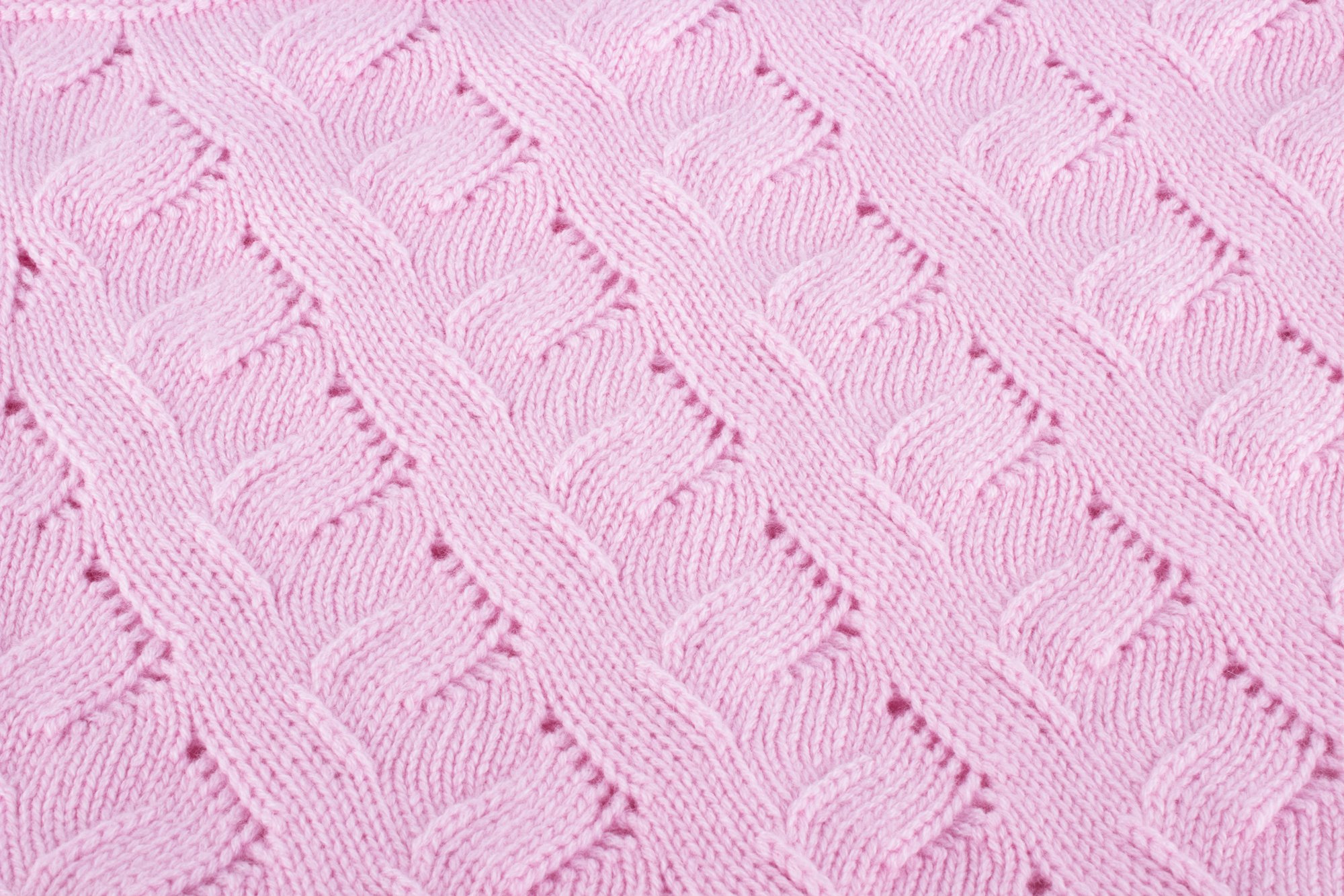 Luxury 100% Cashmere Baby Blanket for Girls - Handmade in Scotland - Soft Pink Premium Blanket - Perfect for Nursery, Gift & Travel - RRP $300