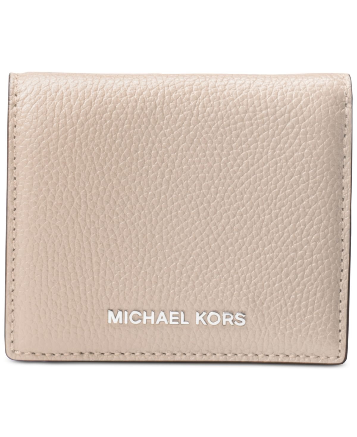 Michael Kors Mercer Genuine Leather Card Holder Wallet - Slim RFID Blocking Credit Card Case for Men & Women - Perfect for Travel, Business & Everyday Use