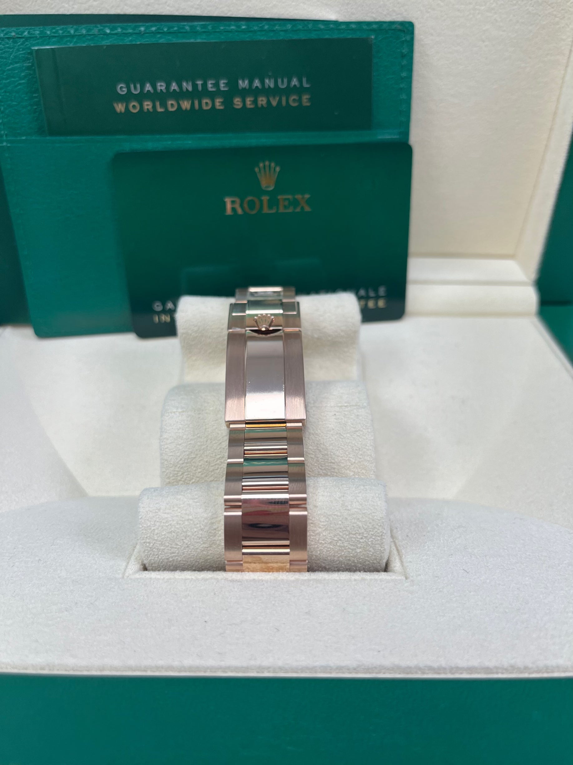 Rolex GMT Master II 18K Everose Rose Gold Watch - Rootbeer Black & Brown Ceramic Bezel, Oyster Bracelet (Ref# 126715CHNR) | Luxury Men's Watch for Travel, Business & Special Occasions