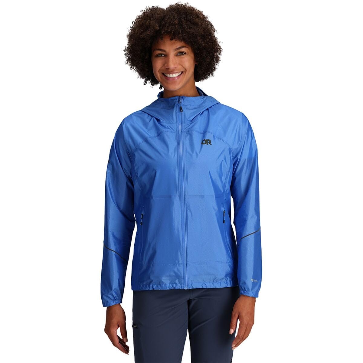 Outdoor Research Women's Helium Rain Jacket - Lightweight Waterproof Windbreaker for Hiking, Camping & Travel - Breathable Raincoat with Hood for Outdoor Adventures