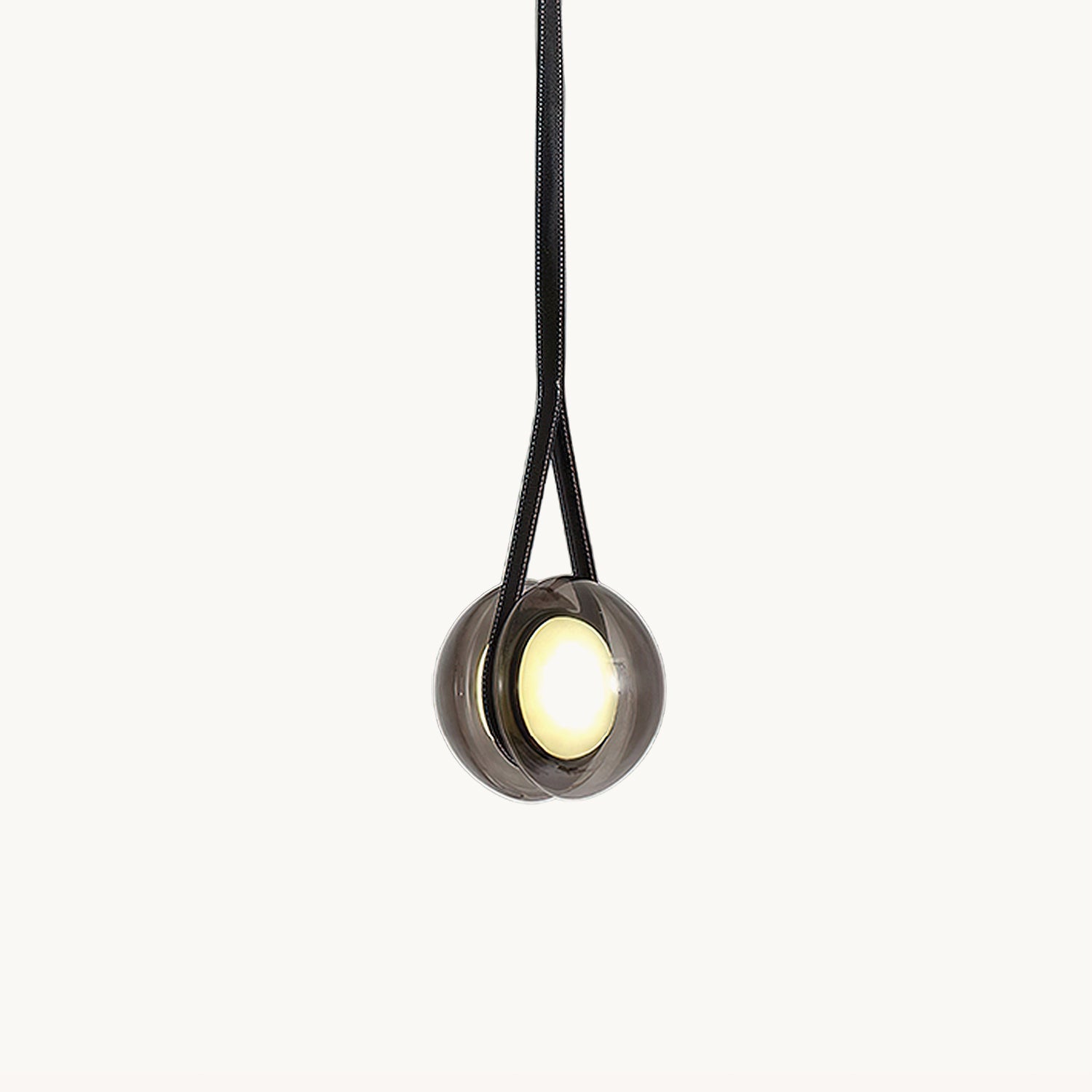 Modern Blackhole Glass Pendant Light Fixture - Elegant Ceiling Lighting for Dining Room, Kitchen Island & Bedroom Decor