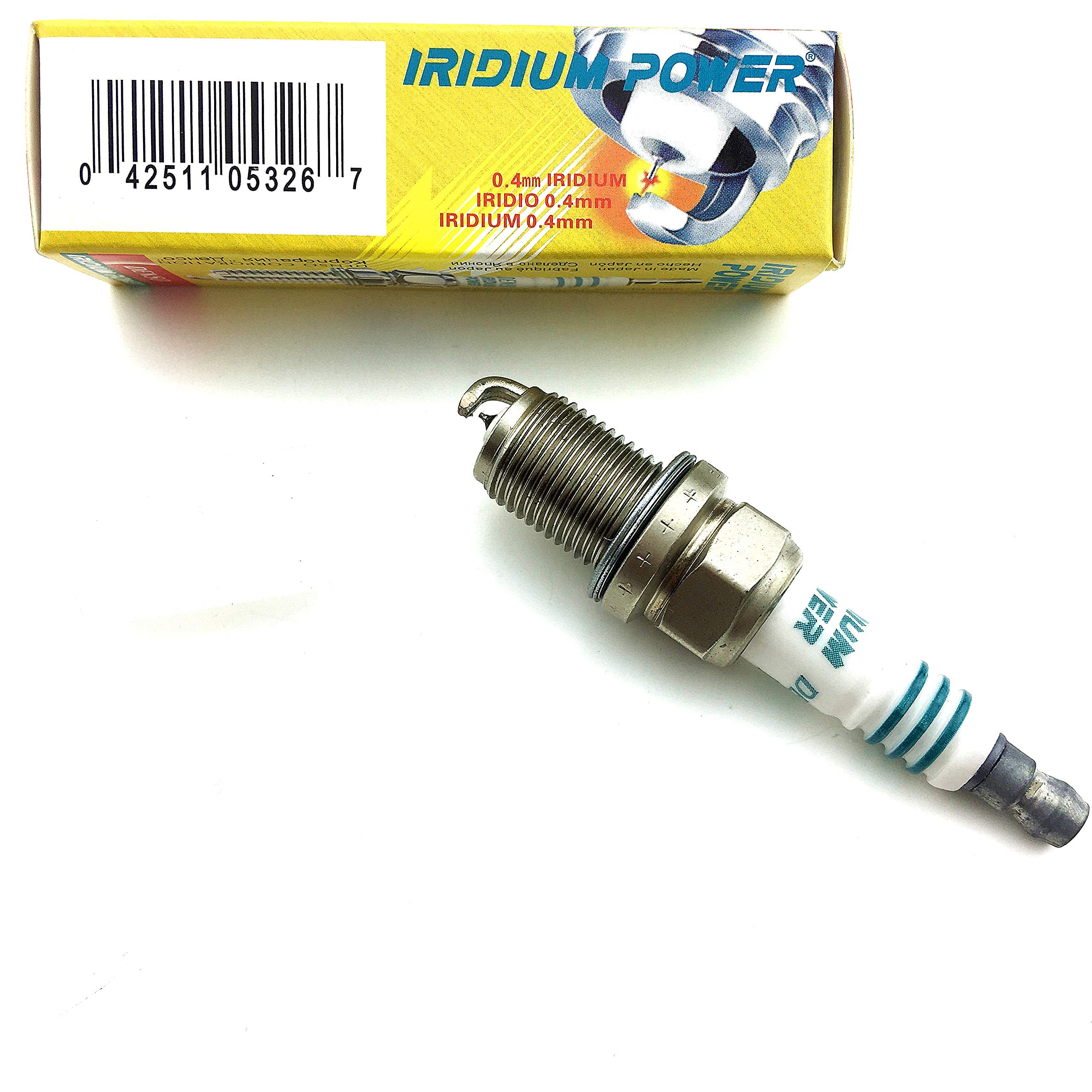 6 PCS Denso #5303 Iridium Power Spark Plugs IK16 - High Performance Ignition for Cars, Trucks & SUVs - Ideal for Racing, Off-Road & Daily Driving