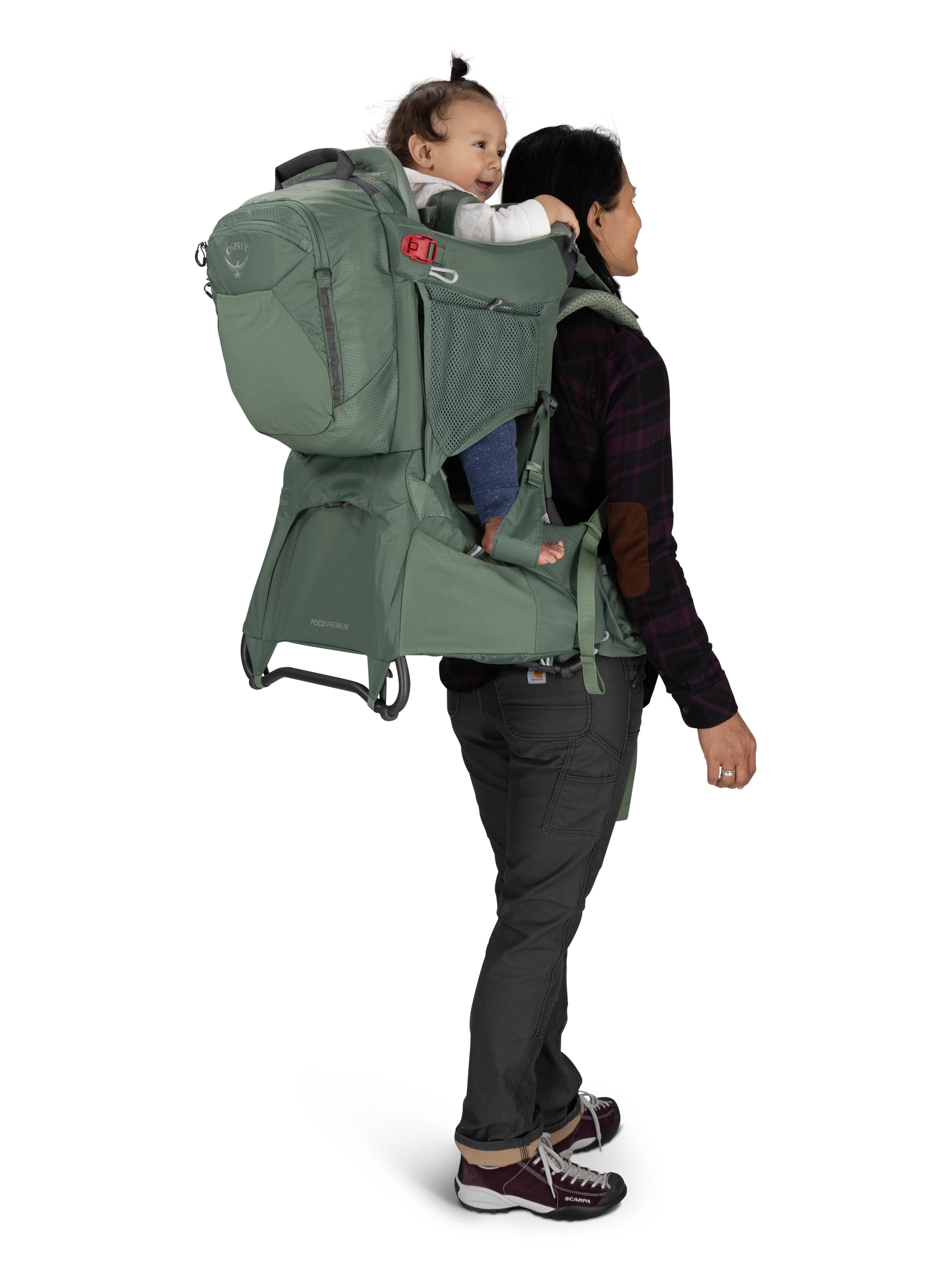 Osprey Poco Premium Child Carrier Backpack - Lightweight & Ergonomic Hiking Baby Carrier for Outdoor Adventures, Travel & Daily Use