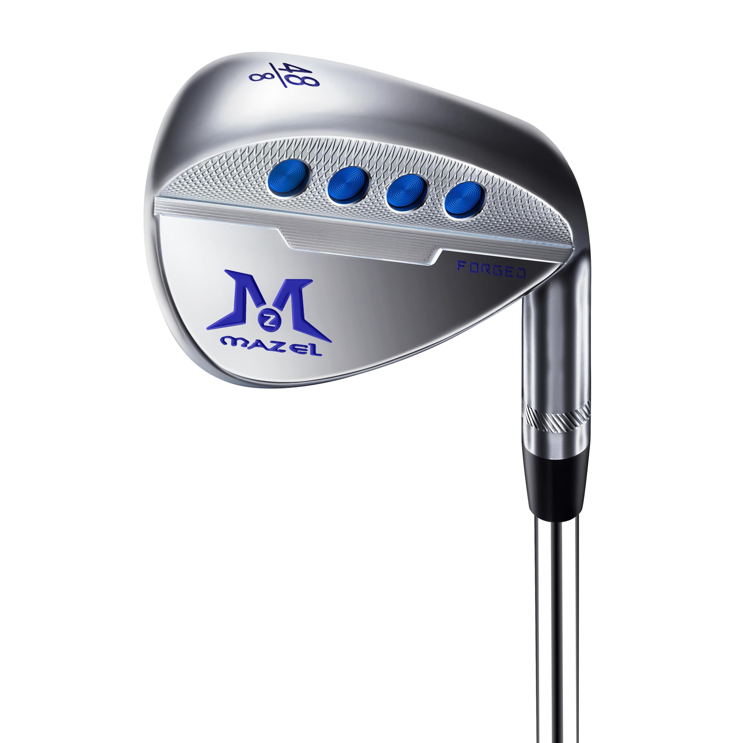 MAZEL Forged Golf Sand Wedge, Gap Wedge, Lob Wedge for Men – 48/52/54/56/58/60 Degree Right-Handed Golf Club with Milled Face for Maximum Spin | Perfect for Bunker Shots, Approach Play & Short Game Improvement