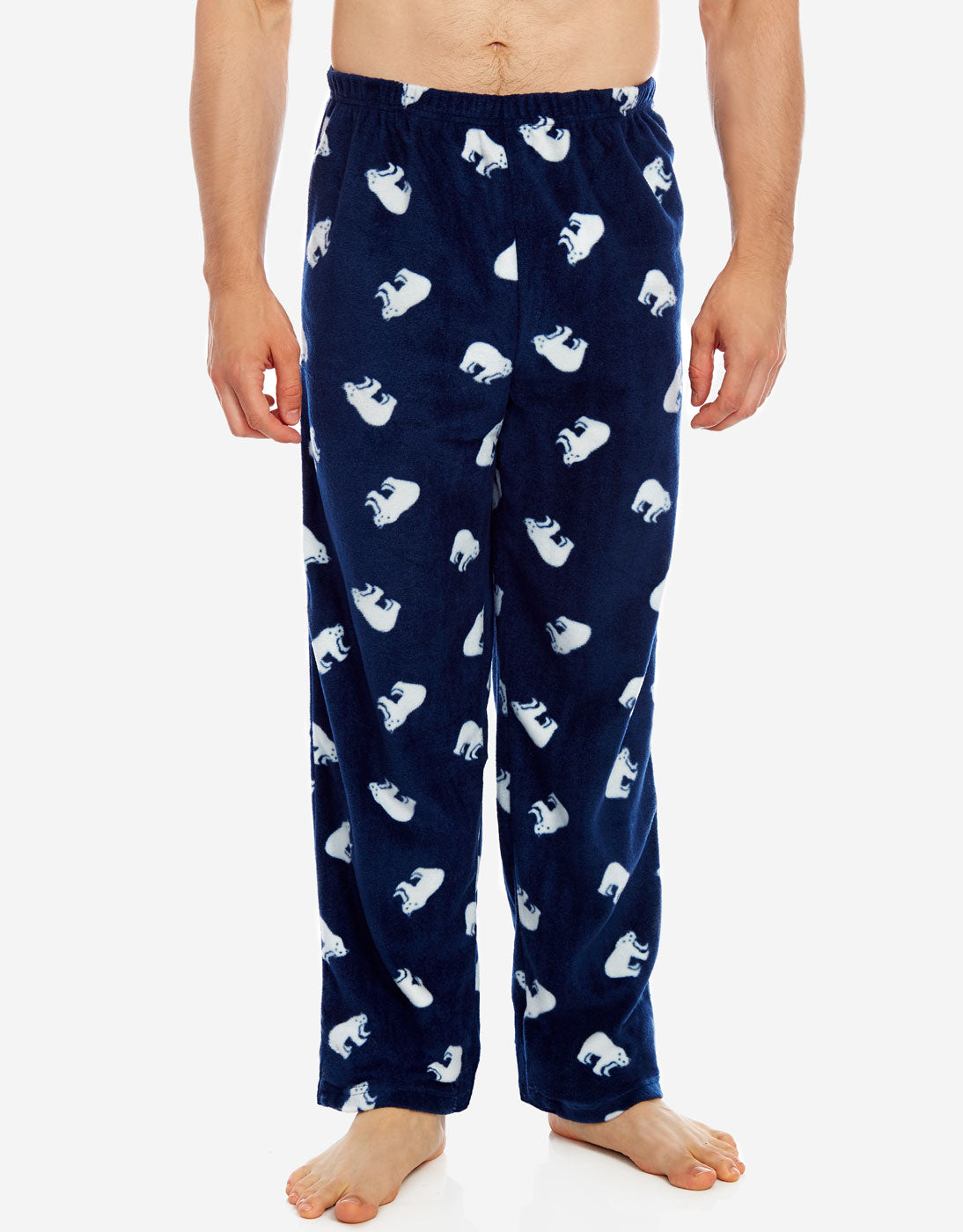 Men's Fleece Pants - Soft Thermal Winter Lounge Pants for Christmas Gifts, Home Relaxing & Outdoor Activities