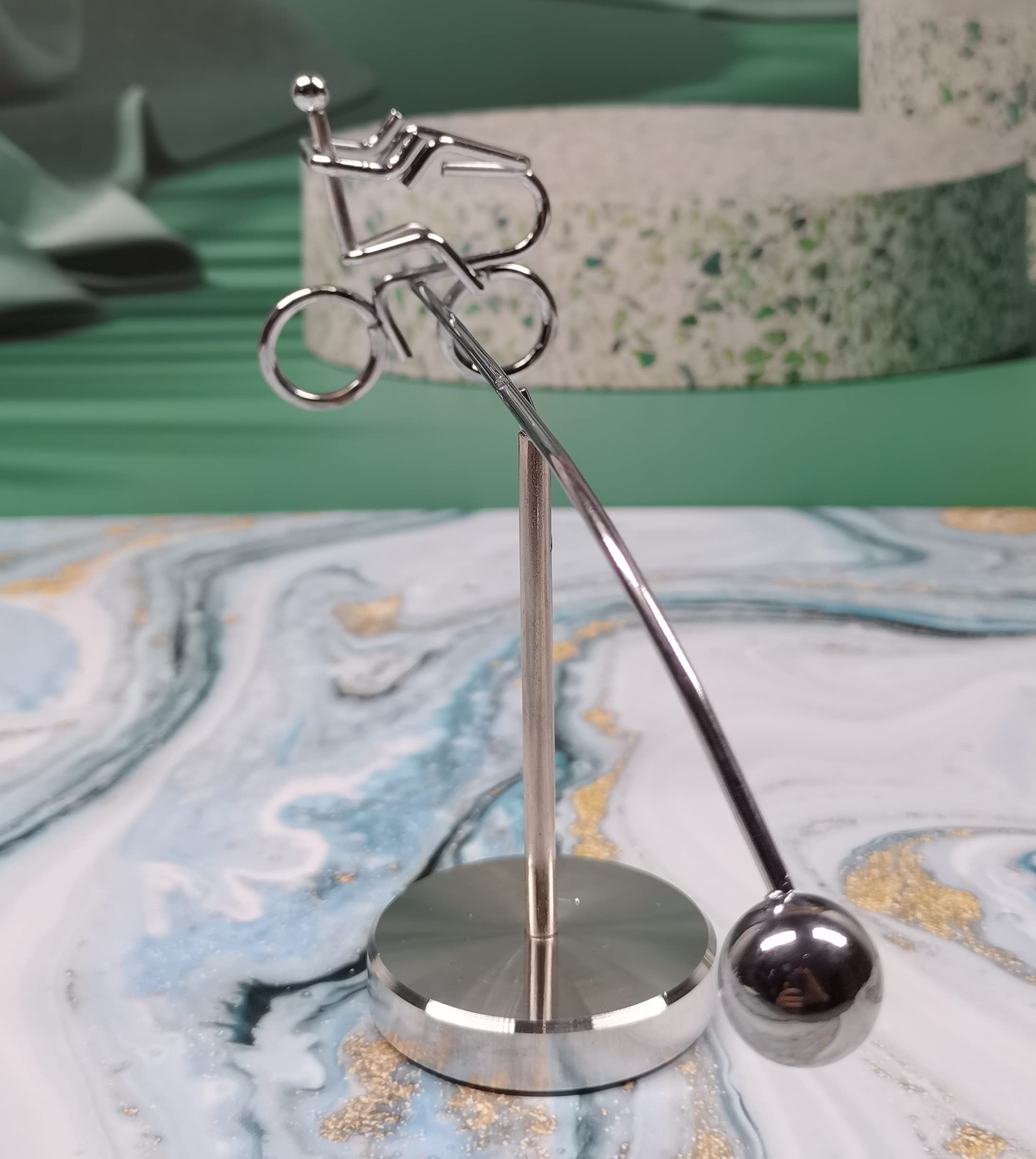 Magictech Steel Balance Toy - Kinetic Art Desk Decor for Home & Office | Stress Relief & Focus Tool | Perfect for Adults & Kids (PH03-PH06)