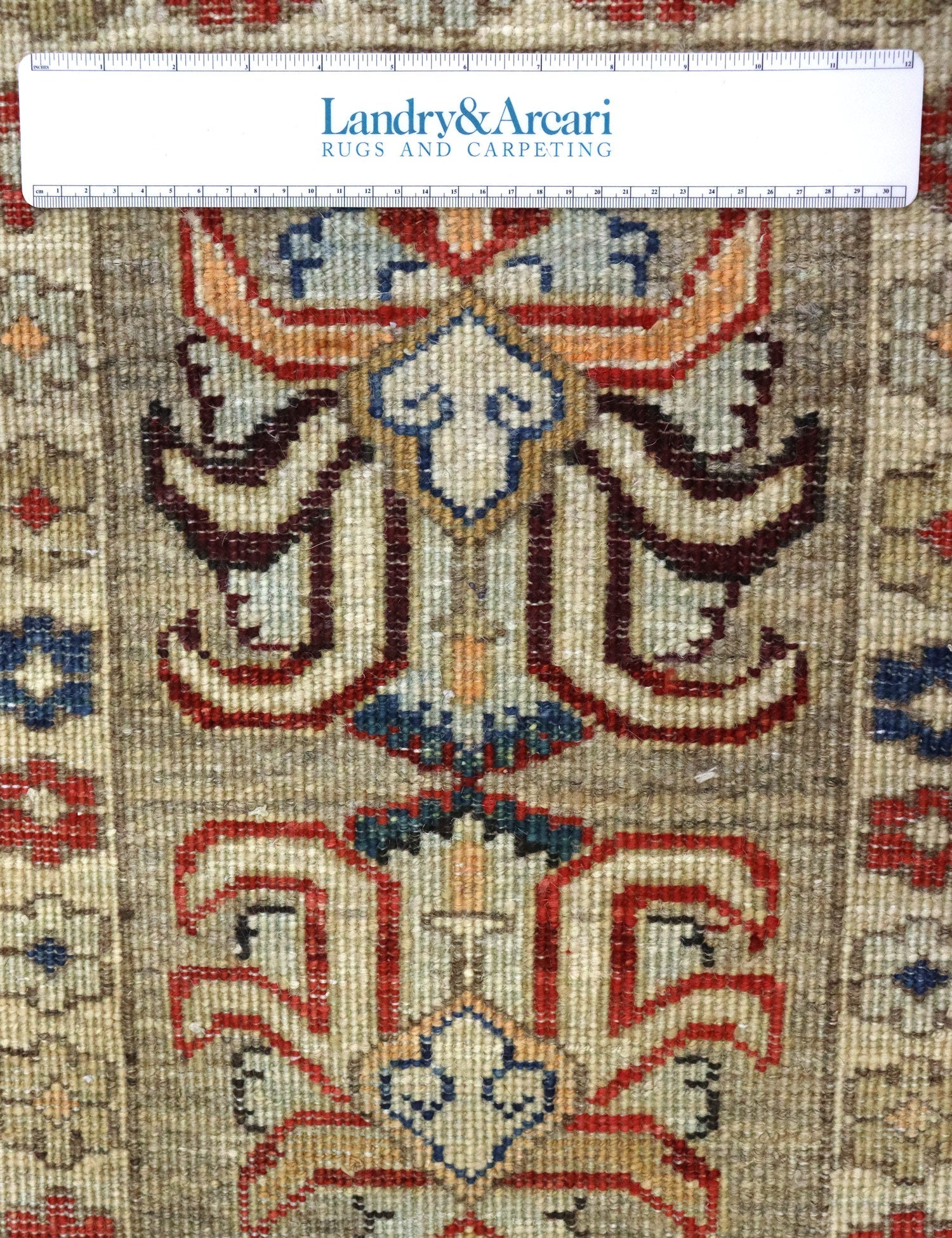 Handwoven Afghan Tribal Rug - Authentic Village J66029 Design for Boho Home Decor, Living Room & Bedroom