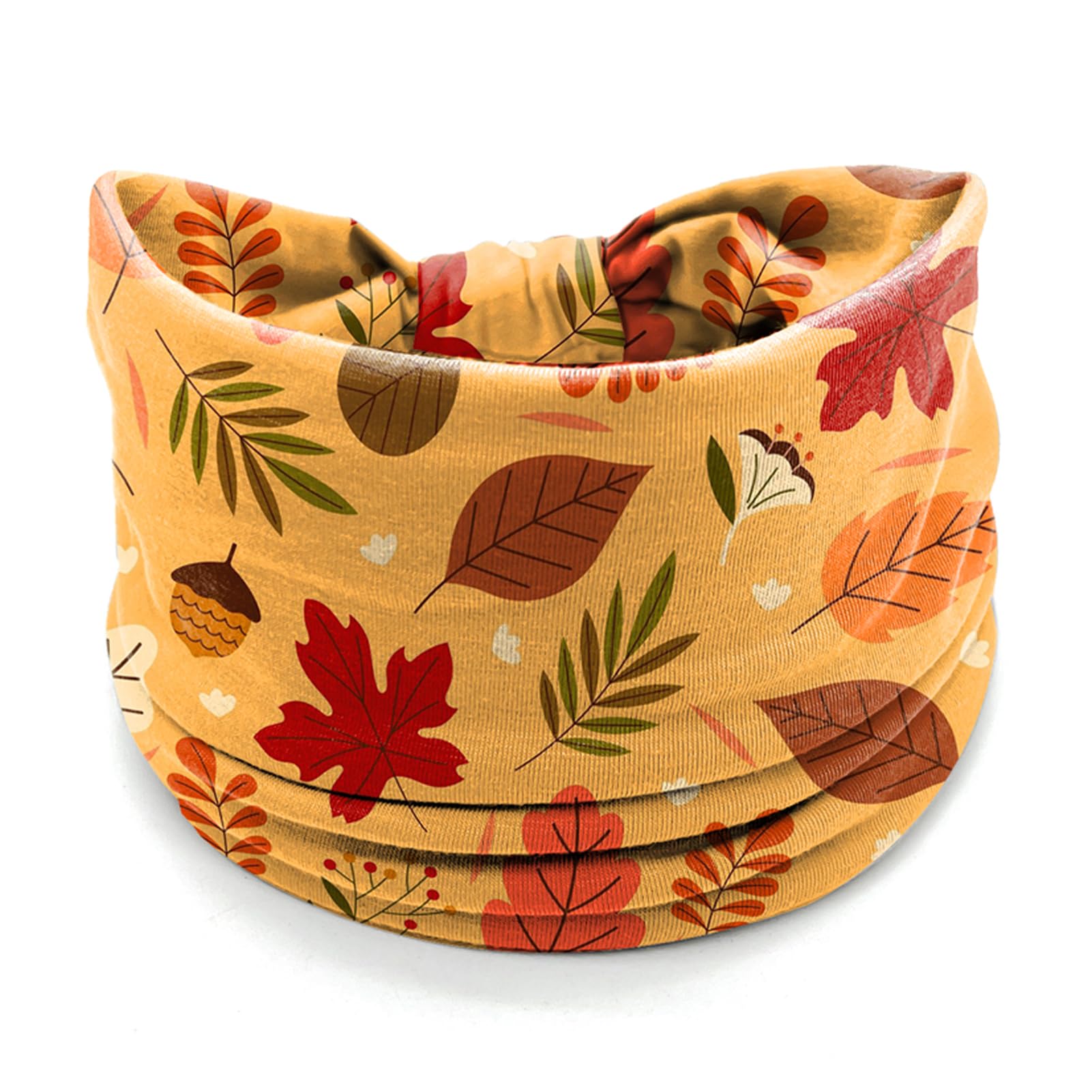 4Pcs Fall Headbands for Women - Thanksgiving Turkey Leaves Hair Bands, Autumn Hair Accessories with Maple Design | Perfect for Thanksgiving, Halloween, Autumn Parties & Seasonal Fashion