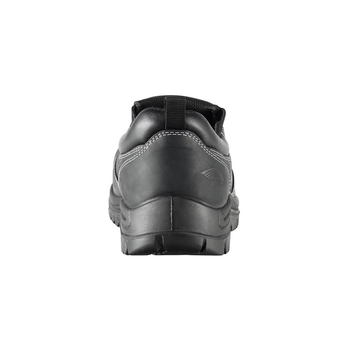 Foreman Waterproof Composite Toe Slip-On Work Shoes for Men - Black Safety Boots for Construction, Warehouse & Outdoor Work