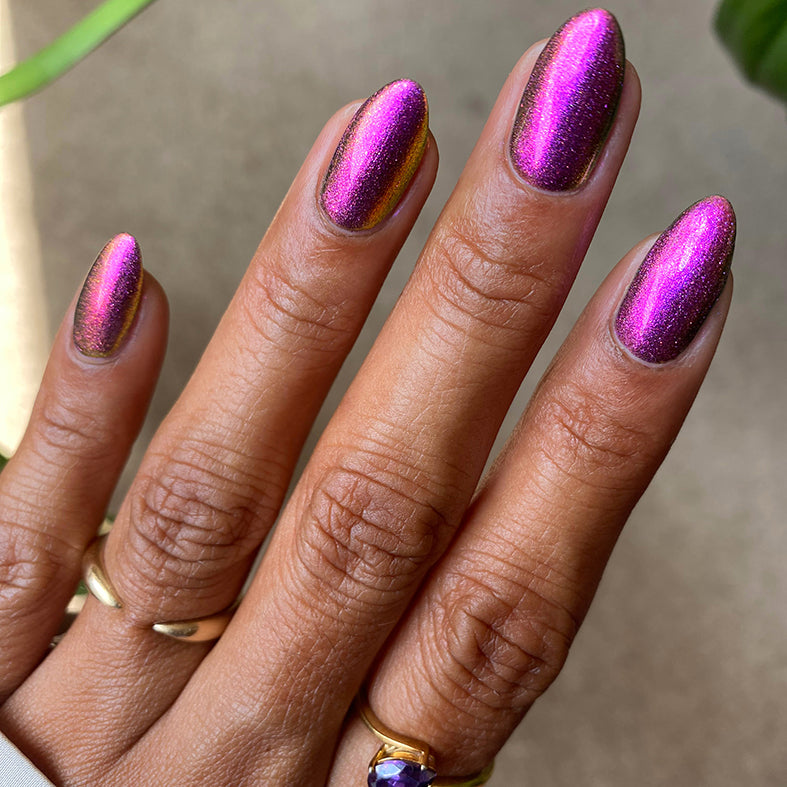 Premium Stained Glass Collection Nail Polish Set of 4 - Vibrant Long-Lasting Colors for Professional Salon & DIY Manicures at Home
