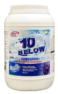 Saigers Sauce 10 Below 6.5lb Carpet Cleaning Prespray Treatment - Heavy Duty Stain Remover for Carpets, Upholstery & Rugs - Professional Grade Pre-Spray Solution for Deep Cleaning