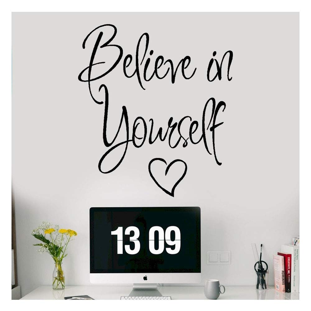 Family Wall Decals Stickers - Peel & Stick Vinyl Wall Art, Self-Adhesive Reusable Removable Decorative Mural for Home, Bedroom, Nursery & Kids Room Decor (Black) - Perfect for DIY Home Improvement & Interior Design