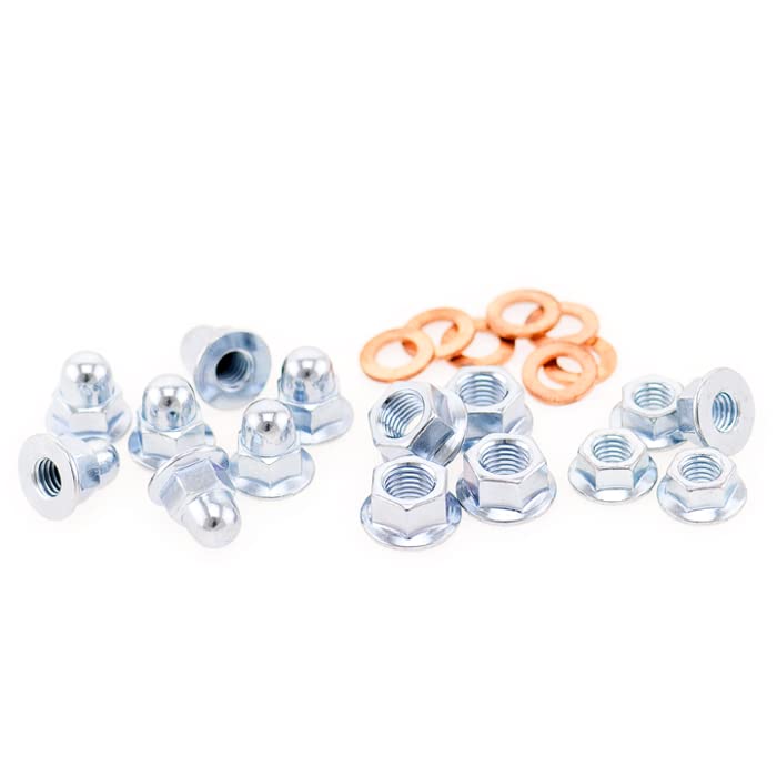 Bolt MC Hardware - High Strength Cylinder Nuts for Automotive & Industrial Applications - Durable Fasteners for Engine Parts, Machinery, and DIY Projects