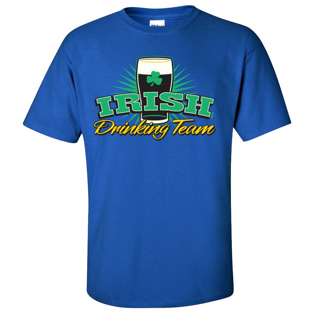 Stout Irish Drinking Team T-Shirt - Assorted Colors | Funny Beer Lover Tee for Pubs & Parties