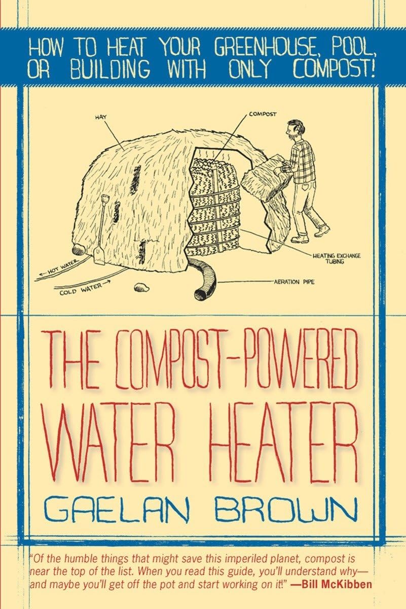 Compost-Powered Water Heater System - Eco-Friendly Heating Solution for Greenhouses, Pools & Buildings | Sustainable Off-Grid Heating with Compost Energy | Perfect for Organic Farms, Sustainable Homes & Eco-Conscious Living