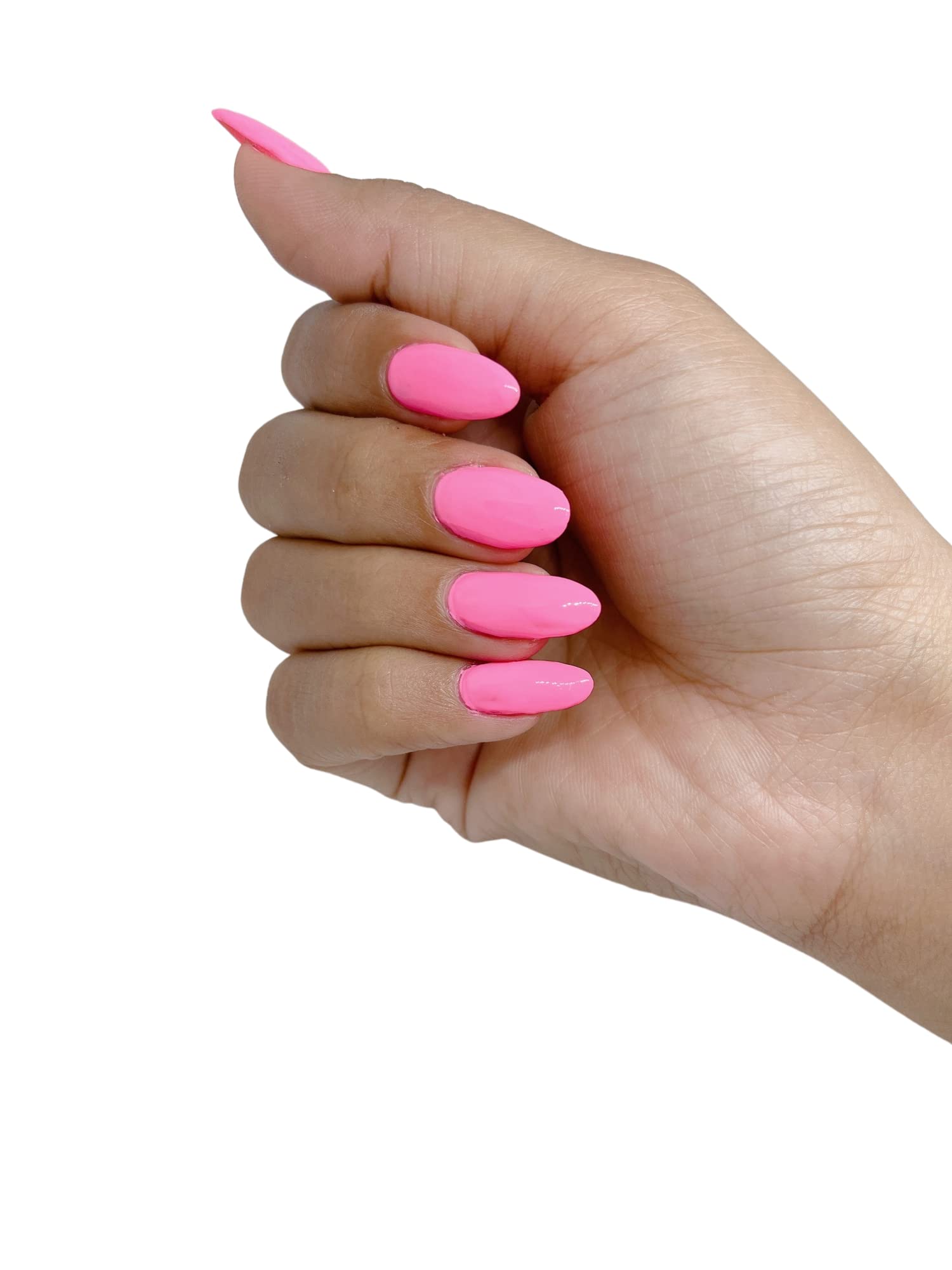 U Shine Flouroscent Pink Nail Polish | 11ml Vegan & Non-Toxic | No Paraben, Yellowing, Chipping | Long-Lasting Wear | Perfect for Parties, Weddings & Everyday Manicures