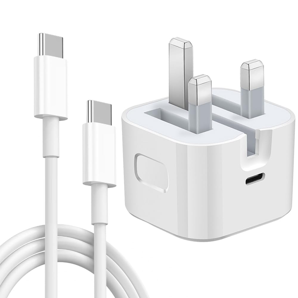 MFi Certified 30W PD Fast Charger with 6FT USB C Cable - Compatible with iPhone 16/16 Plus/16 Pro/16 Pro Max/15, iPad & MacBook Pro - Quick Charging for Home, Office & Travel