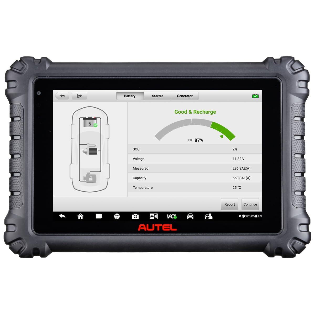 Autel MaxiSys MS906PRO-TS Automotive Diagnostic Tablet - Advanced OBD2 Scanner for Car, Truck & SUV - Professional Auto Mechanic Tool for Engine, ABS, Transmission & More - Perfect for DIY Repairs & Professional Workshops