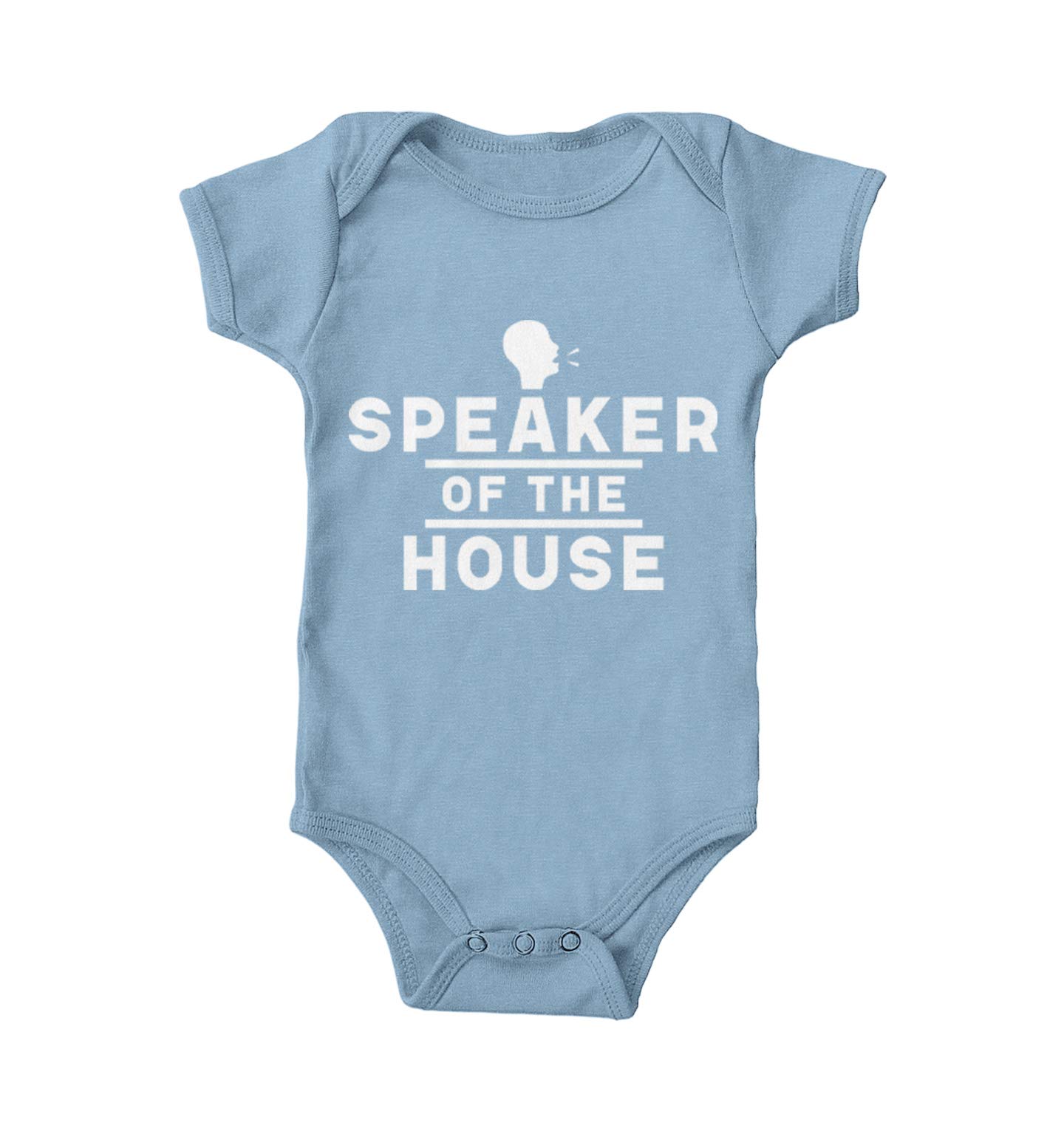 Haase Unlimited Speaker of the House Funny Loud Bodysuit - Perfect for Political Costume Parties, Halloween & Comedy Events