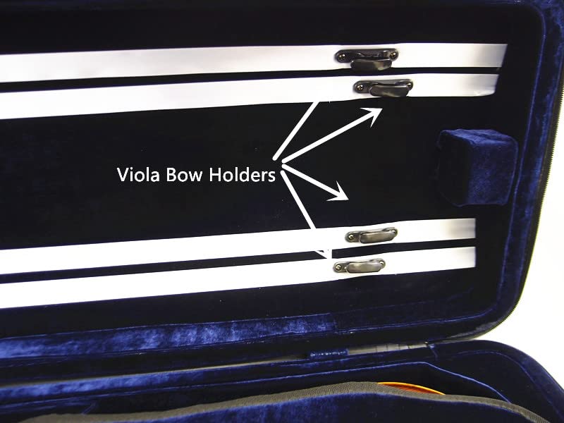 Premium Lightweight Foam Viola Case - Adjustable Fit for 15
