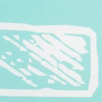 White & Turquoise