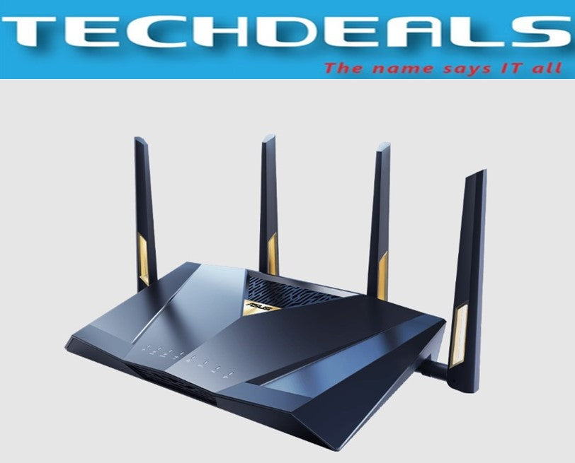 ASUS RT-BE88U BE7200 Dual-Band WiFi 7 Router - Next-Gen Wireless for Gaming, Streaming & Smart Home (Up to 7200Mbps)