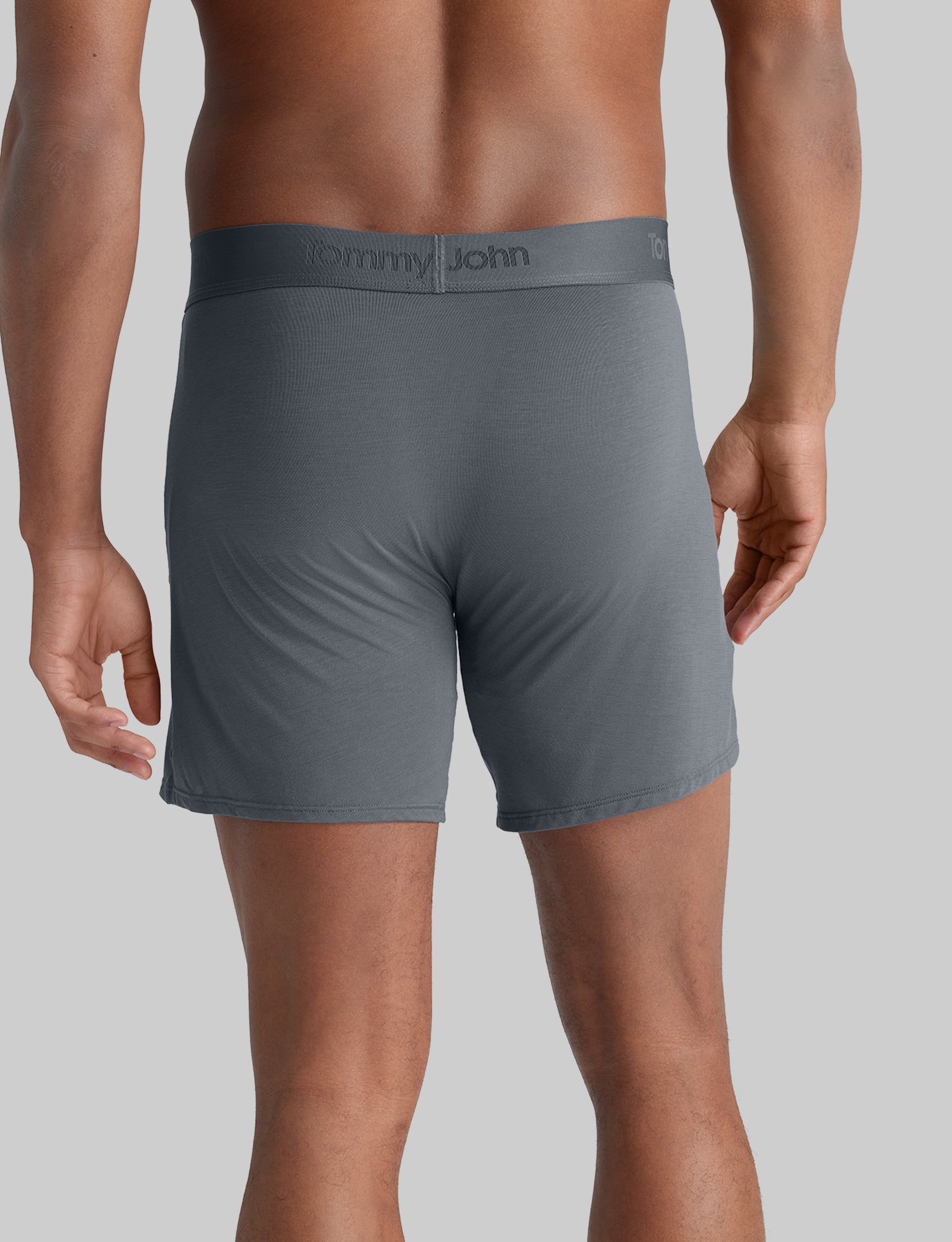 Breathable Second Skin Relaxed Fit Boxer Briefs - 6 Pack (Multicolor) | Ultra Soft & Comfortable Men's Underwear for All-Day Wear, Workout, and Lounge