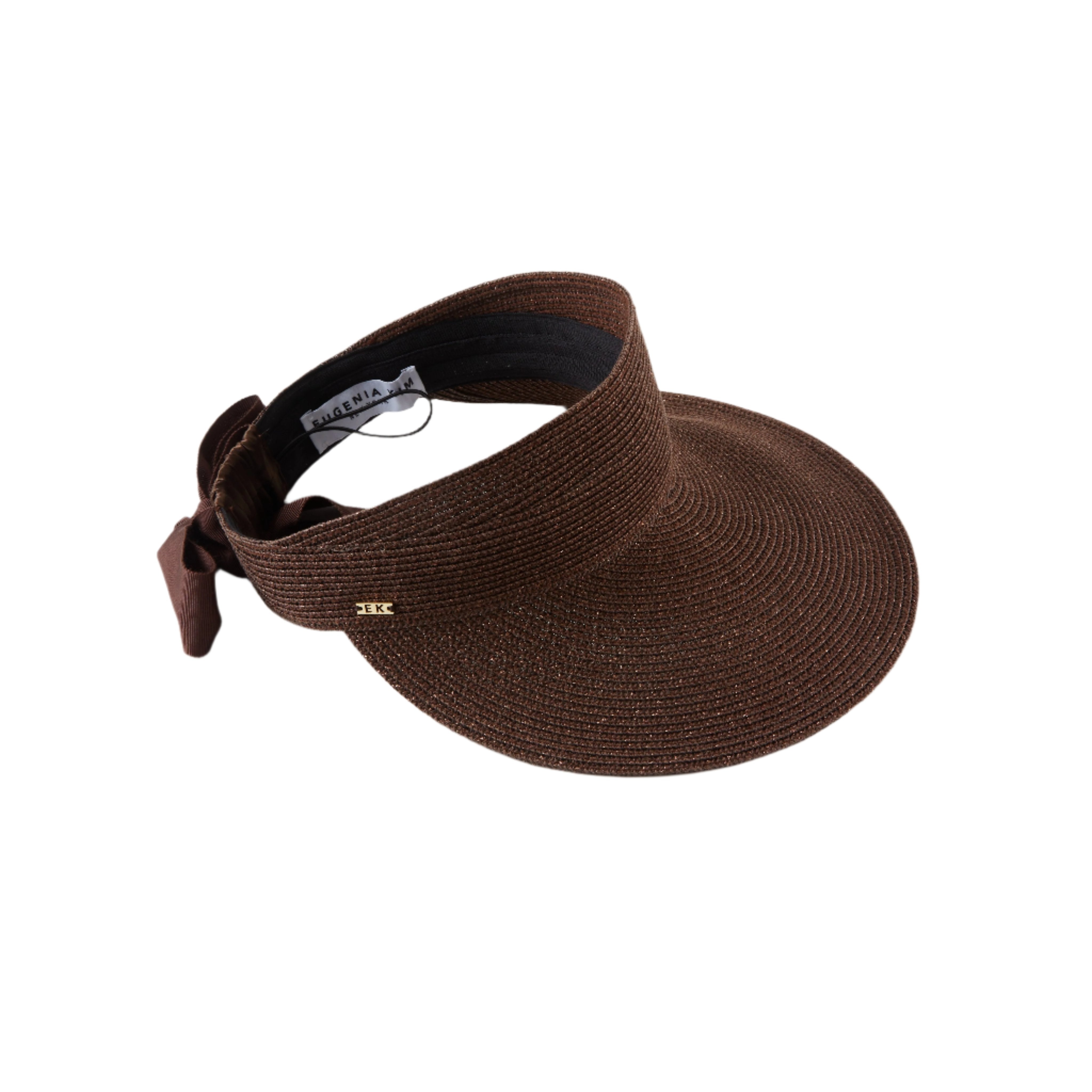 Ricky Metallic Packable Visor Hat for Women & Men - Lightweight Foldable Sun Hat for Travel, Beach, Hiking, and Outdoor Activities