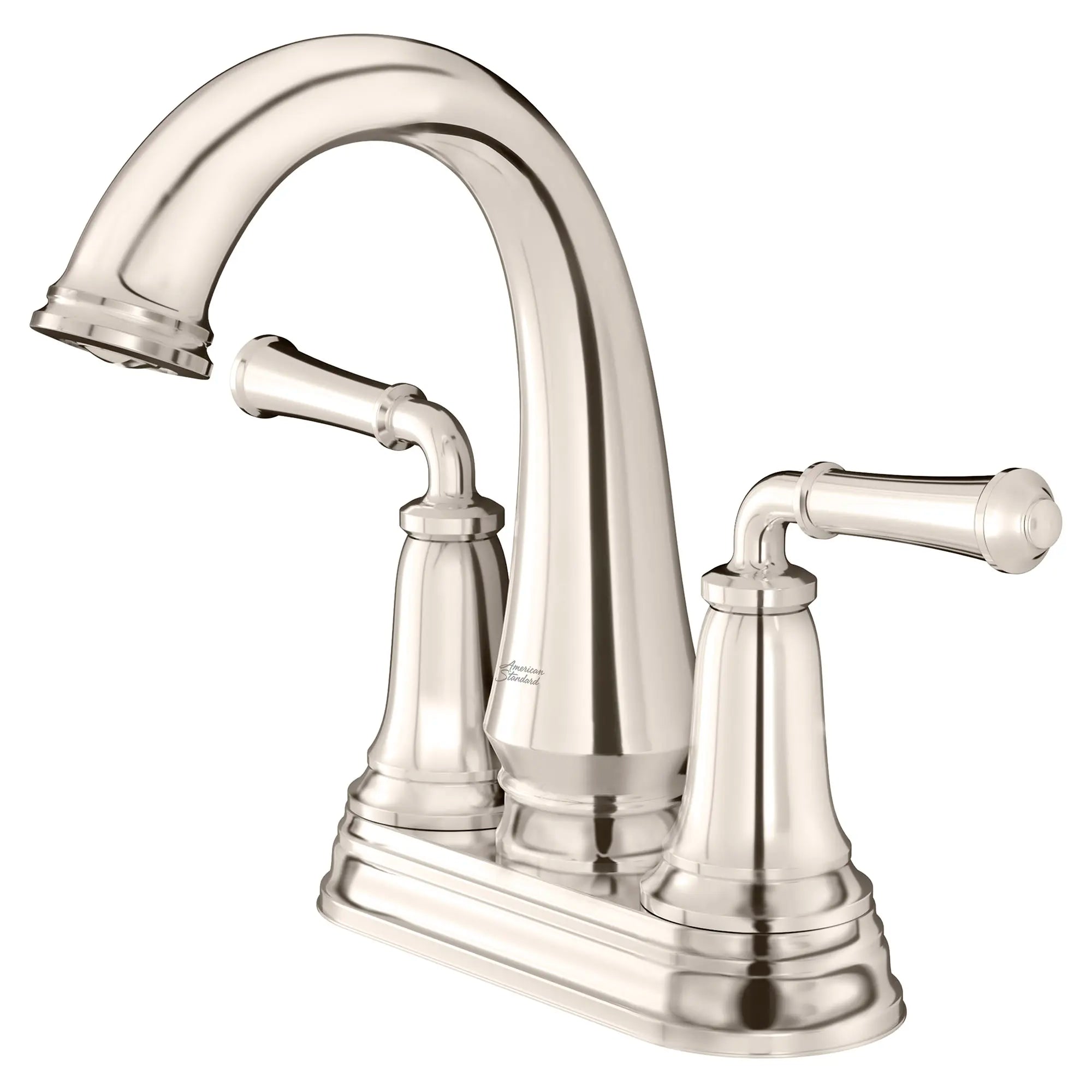 Delancey® 4 Inch Centerset 2 Handle Bathroom Faucet - 1.2 GPM/4.5 LPM Water-Saving Design with Lever Handles - Perfect for Small Bathrooms, Powder Rooms & Guest Baths
