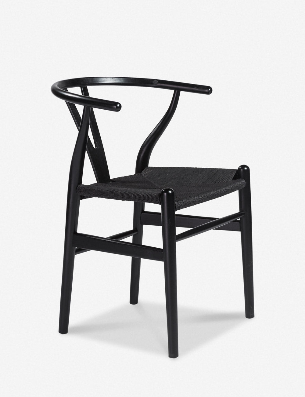 Modern Cylia Dining Chairs Set of 2 - Mid Century Wooden Kitchen Chairs with Upholstered Seat - Perfect for Dining Room, Kitchen, Breakfast Nook & Home Office
