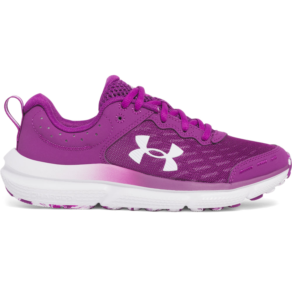 Under Armour Youth Assert 10 Girls' Basketball Shoes - Lightweight & Breathable Sneakers for Training, Running, and Court Sports