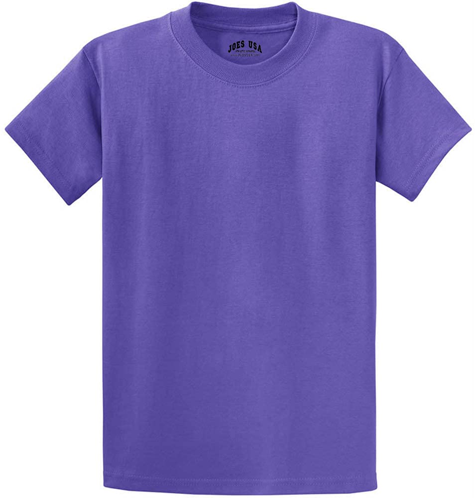 Premium Heavyweight 6.1-Oz 100% Cotton Men's T-Shirt - Regular, Big & Tall Sizes - Perfect for Casual Wear, Gym & Everyday Comfort