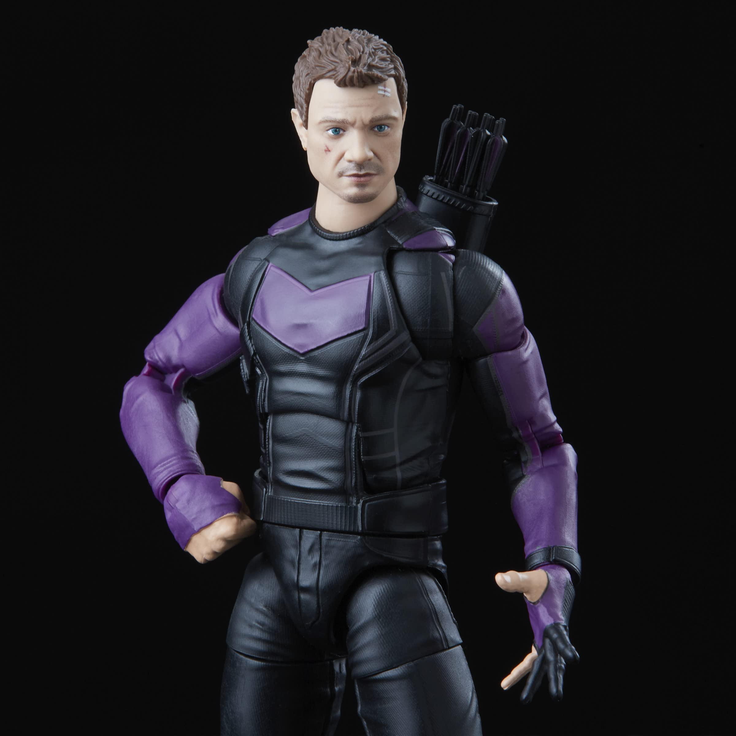 Marvel Legends Series MCU Disney Plus Hawkeye 6-inch Action Figure with 4 Accessories & Build-A-Figure Part - Collectible Toy for Marvel Fans, Gift for Superhero Lovers, Perfect for Display & Play