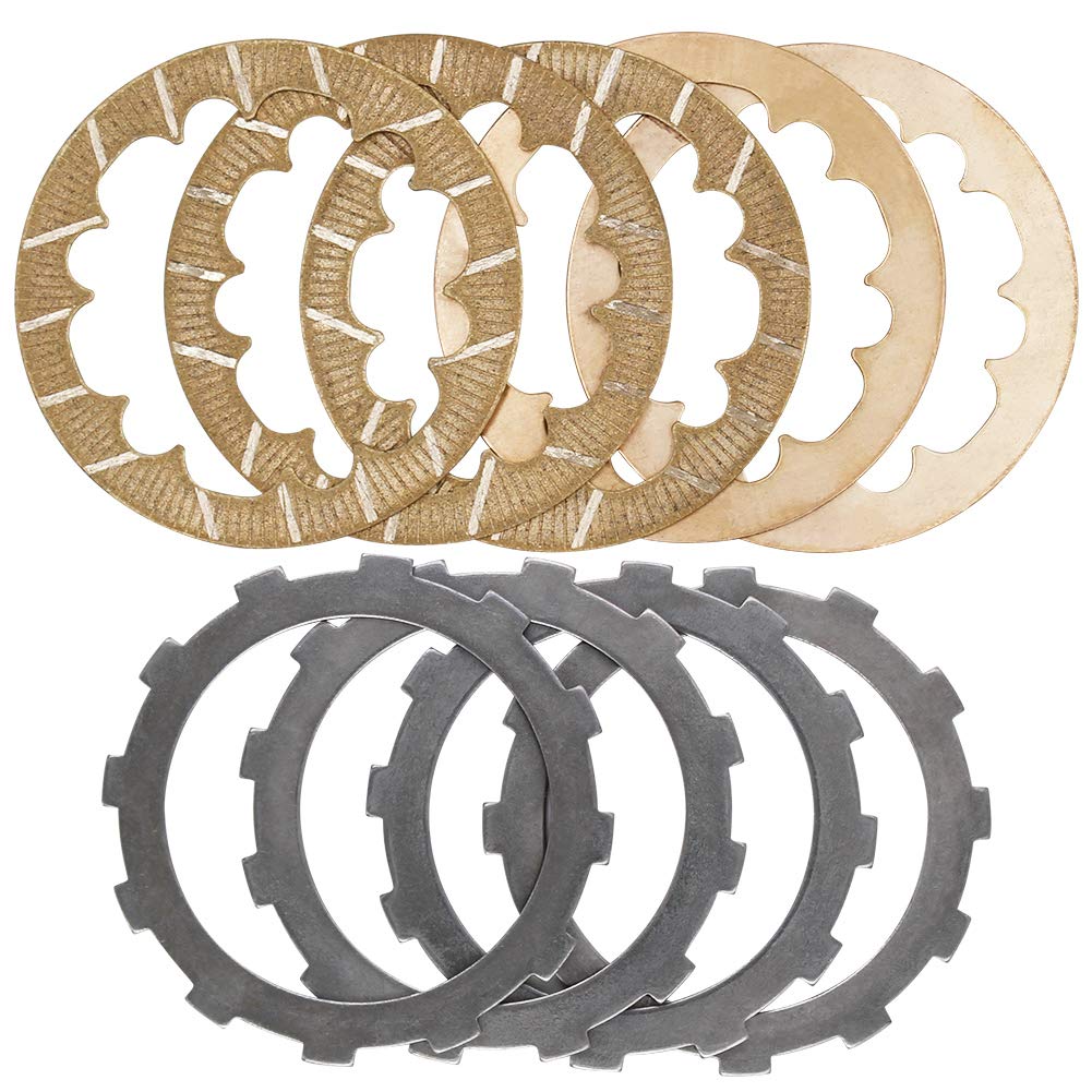 Road Passion Clutch Friction & Steel Plates 9-Piece Kit - Compatible with KTM 50 SX/SX MINI/SXS 2013-2015 - Dirt Bike & Off-Road Motorcycle Performance Upgrade