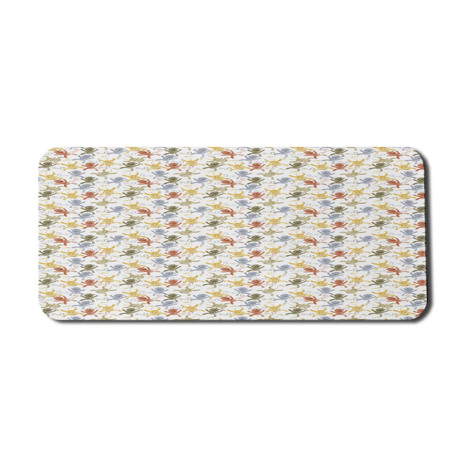 Ambesonne Cartoon Computer Mouse Pad - Large 35