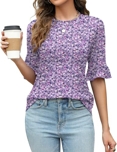 Purple Flower Floral