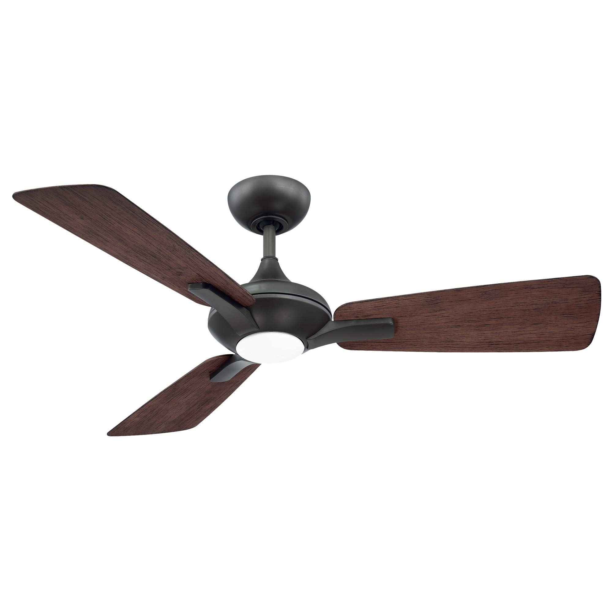 Mykonos 52-Inch Smart Ceiling Fan with LED Light Kit, Remote Control, and Alexa/Google Assistant Compatibility for Indoor and Outdoor Use – Perfect for Living Rooms, Bedrooms, and Patios